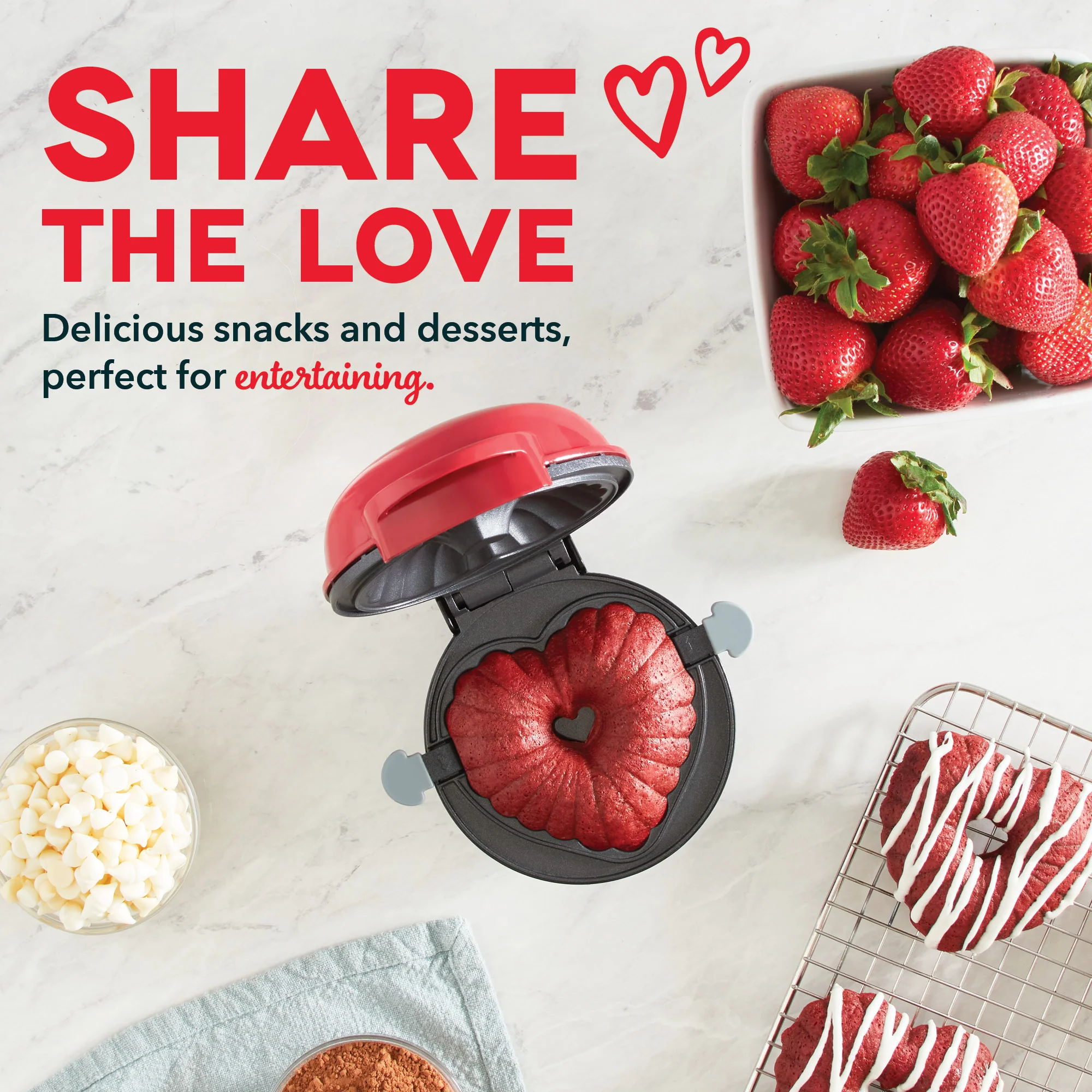 Mini Heart Bundt® Cake Maker - Image 5