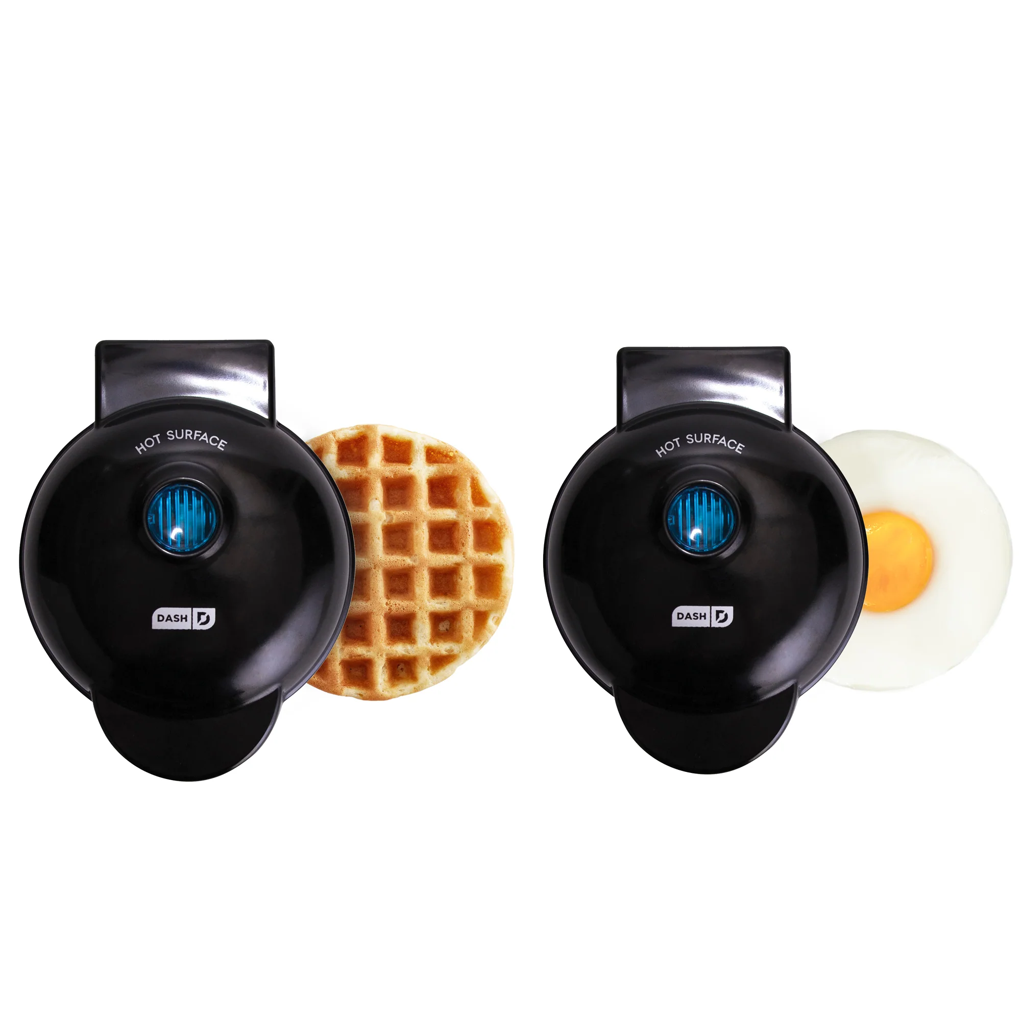 Mini Maker Waffle and Griddle 2-Pack - Image 2
