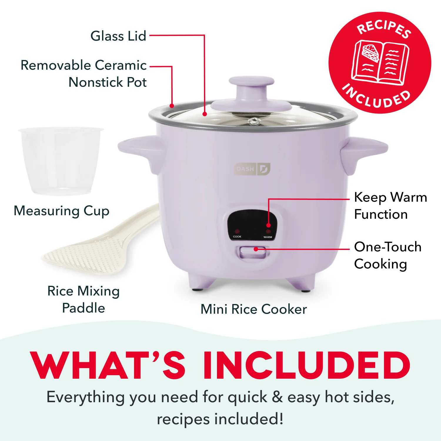 Mini Rice Cooker with Keep Warm - Image 24