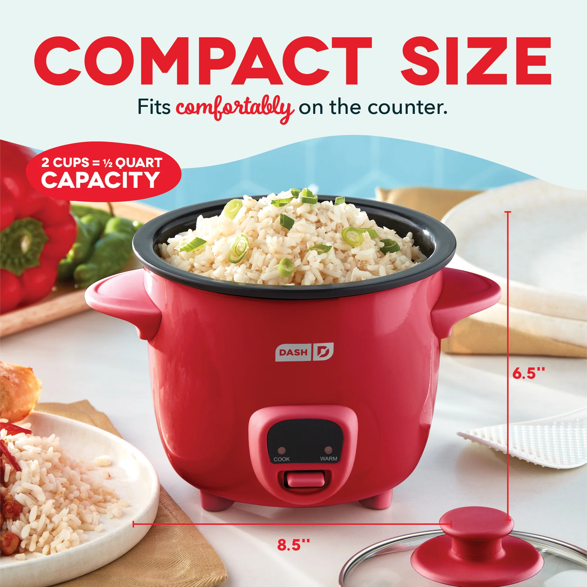 Mini Rice Cooker with Keep Warm - Image 35