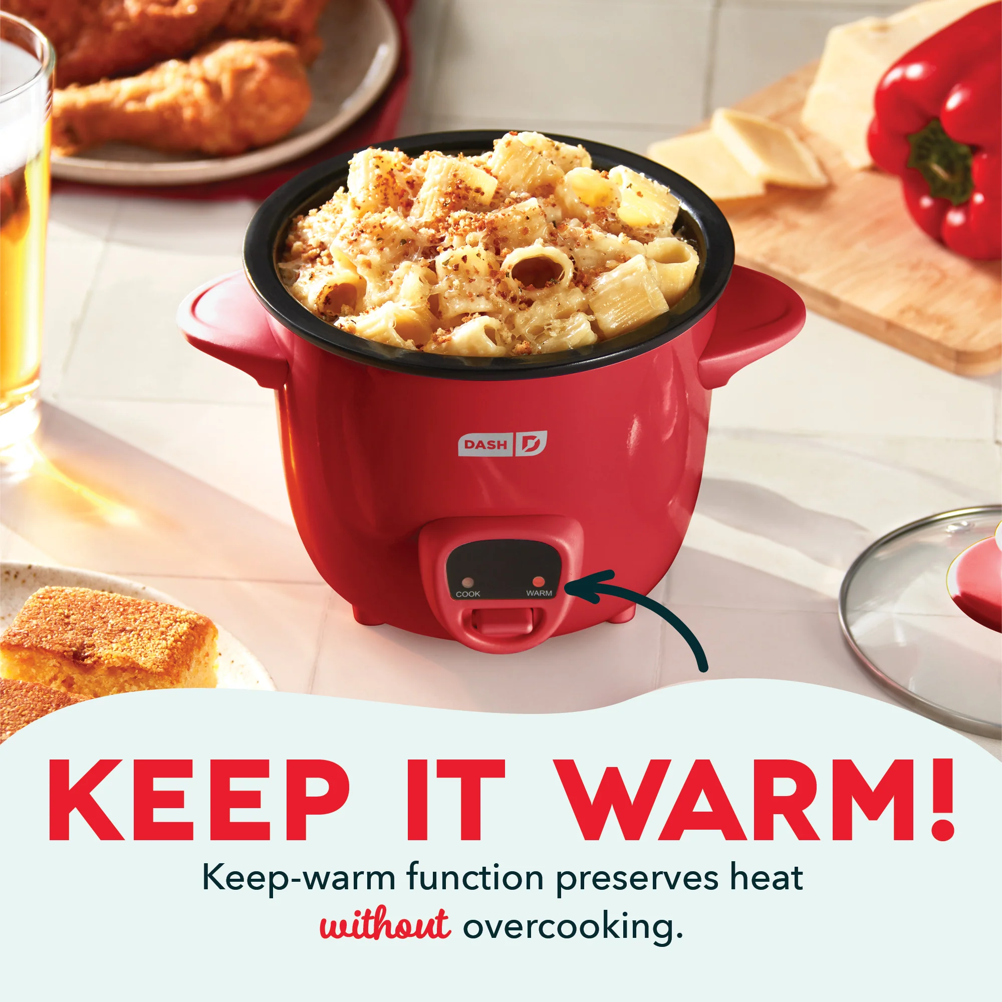 Mini Rice Cooker with Keep Warm - Image 36