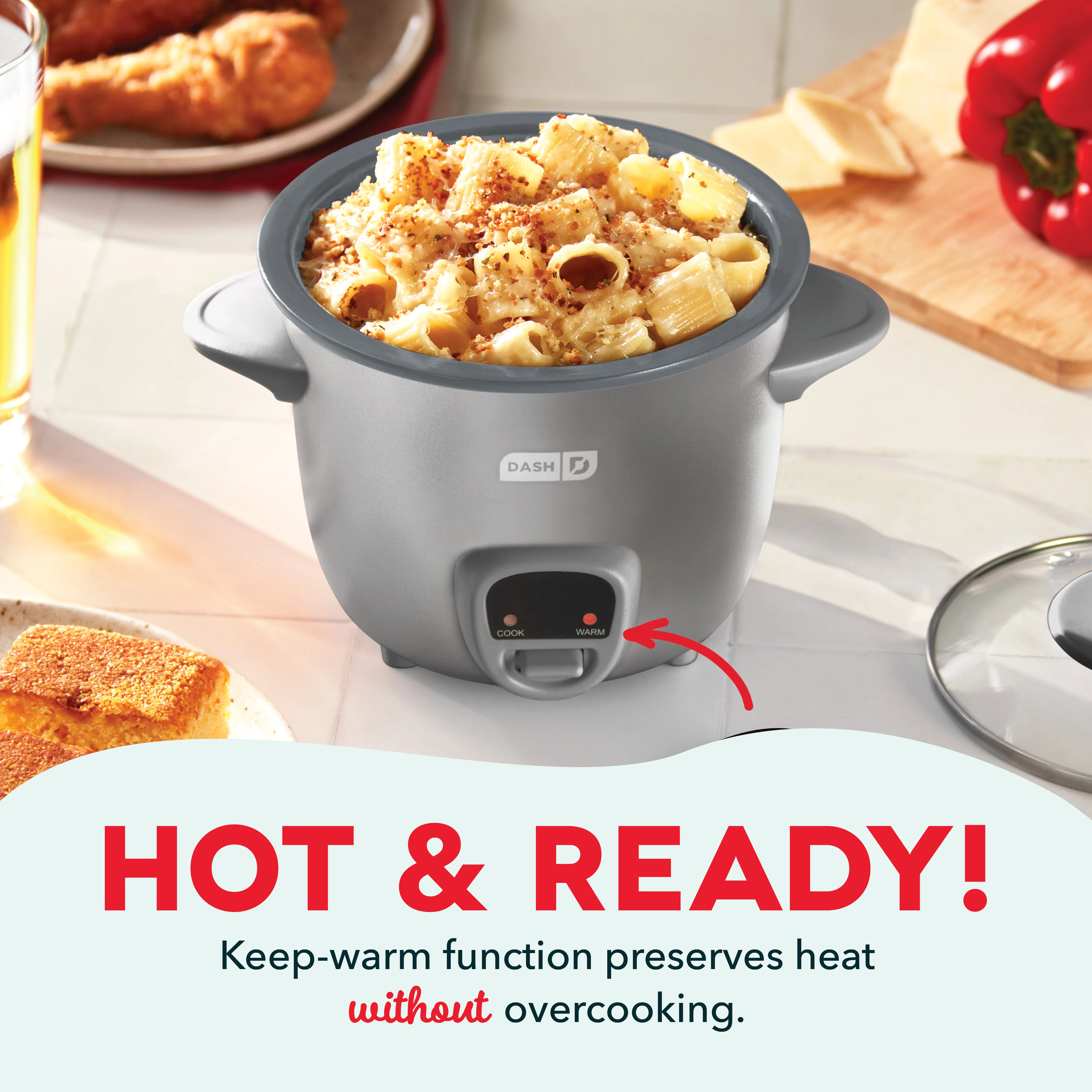 Mini Rice Cooker with Keep Warm - Image 4