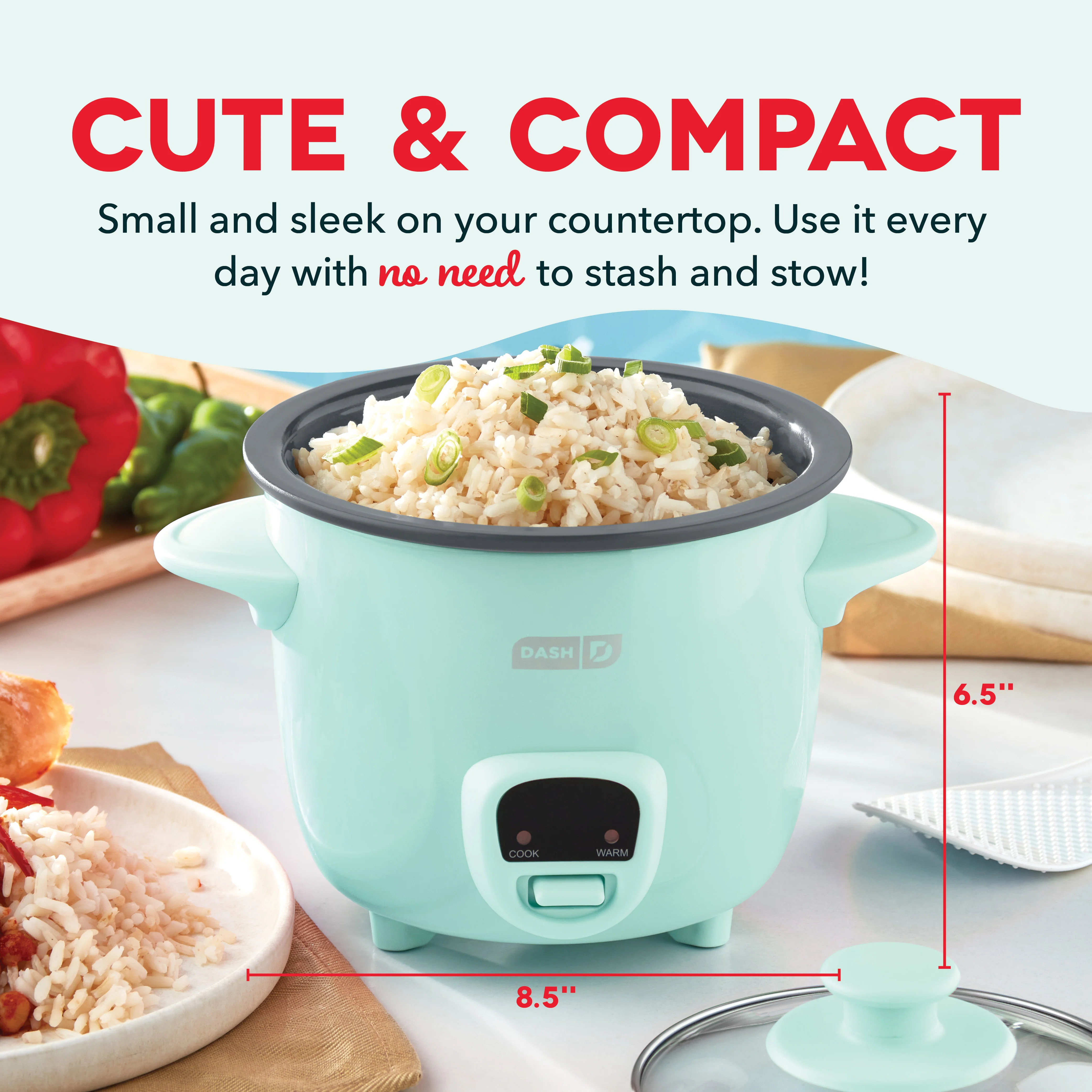 Mini Rice Cooker with Keep Warm - Image 8
