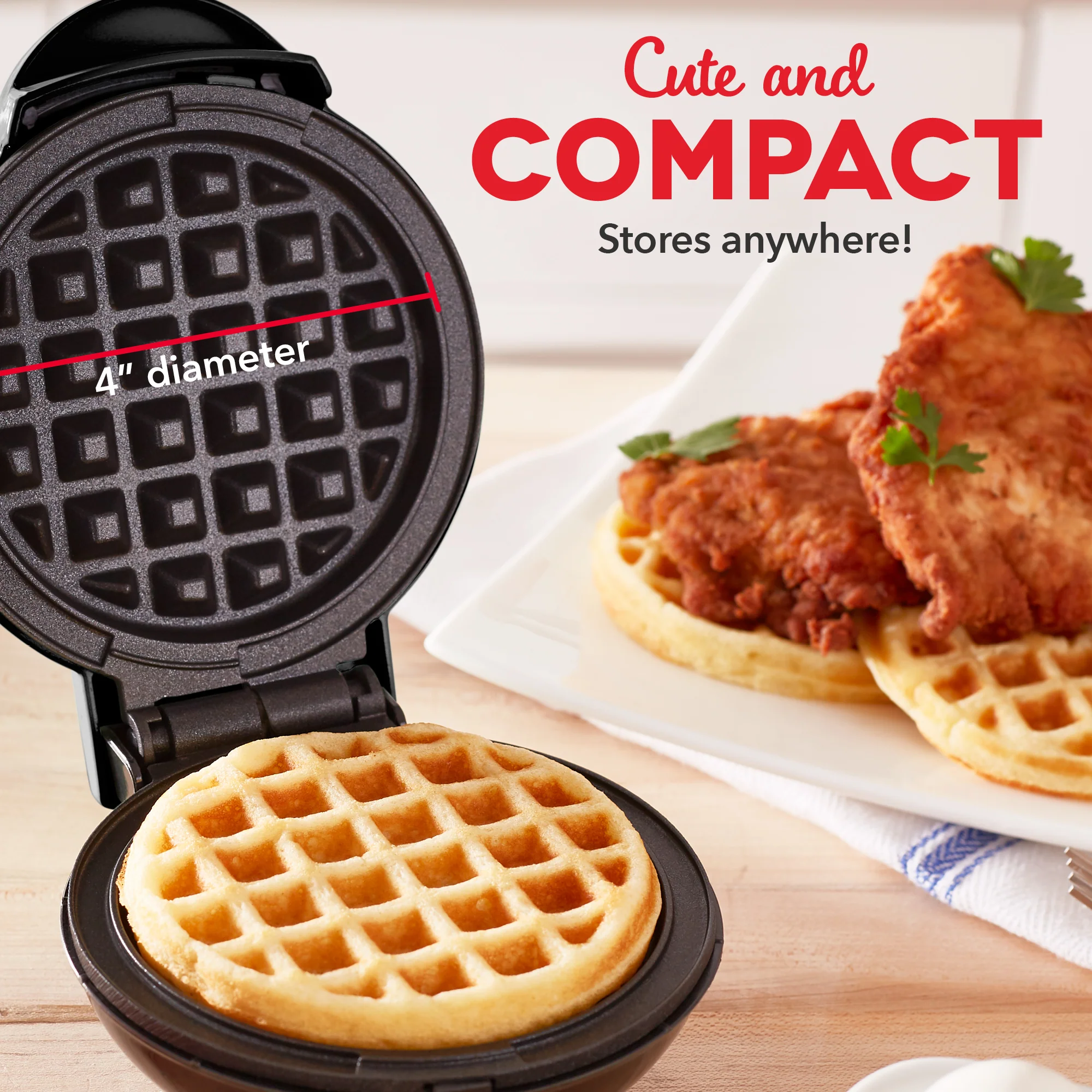 Mini Waffle Maker 2-Packs - Image 16
