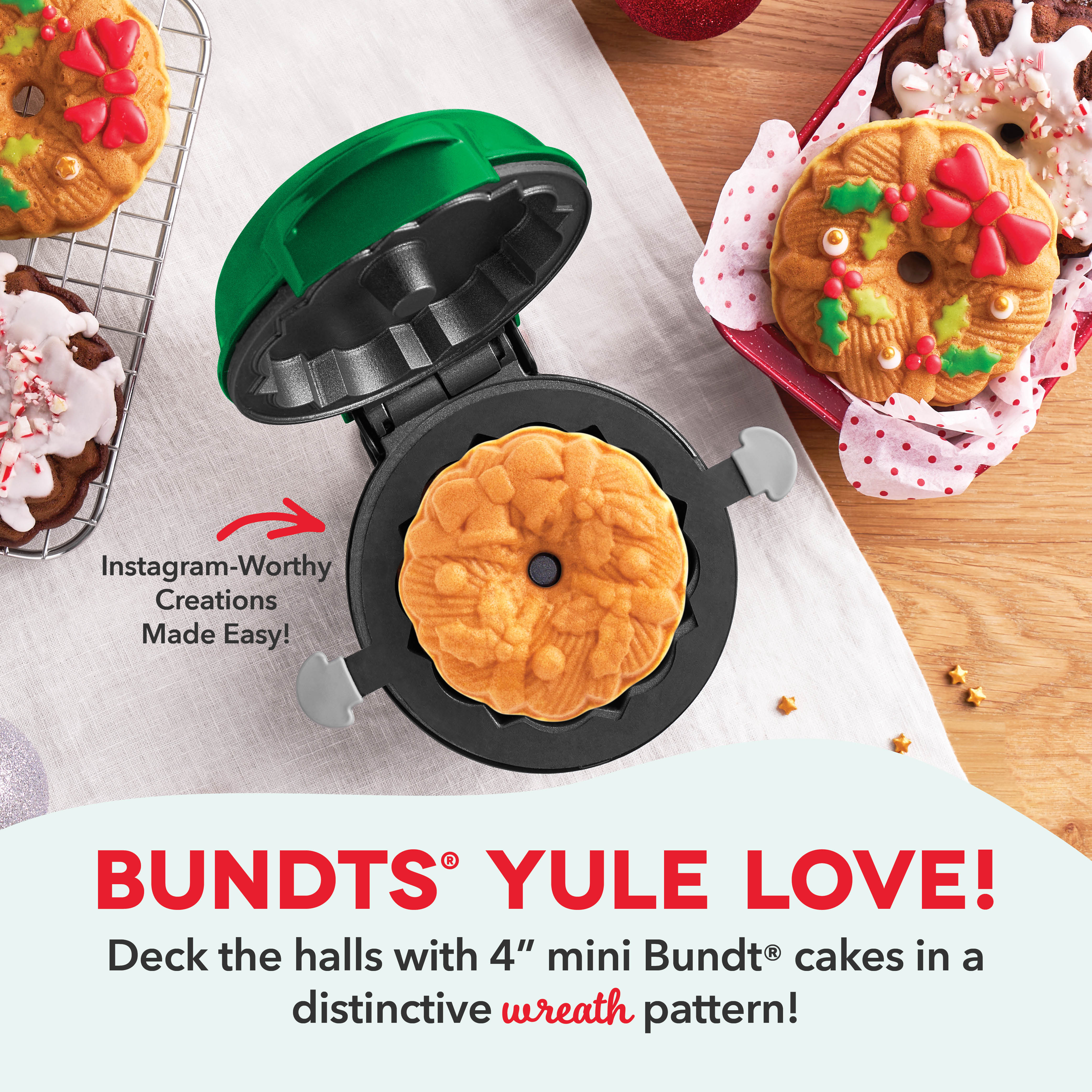Mini Wreath Bundt Maker - Image 2