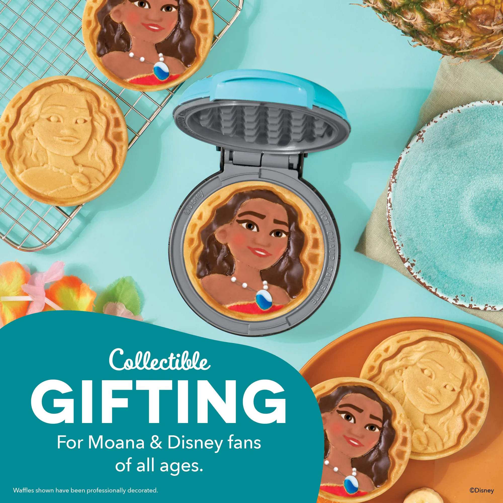 Moana Mini Waffle Maker - Image 8