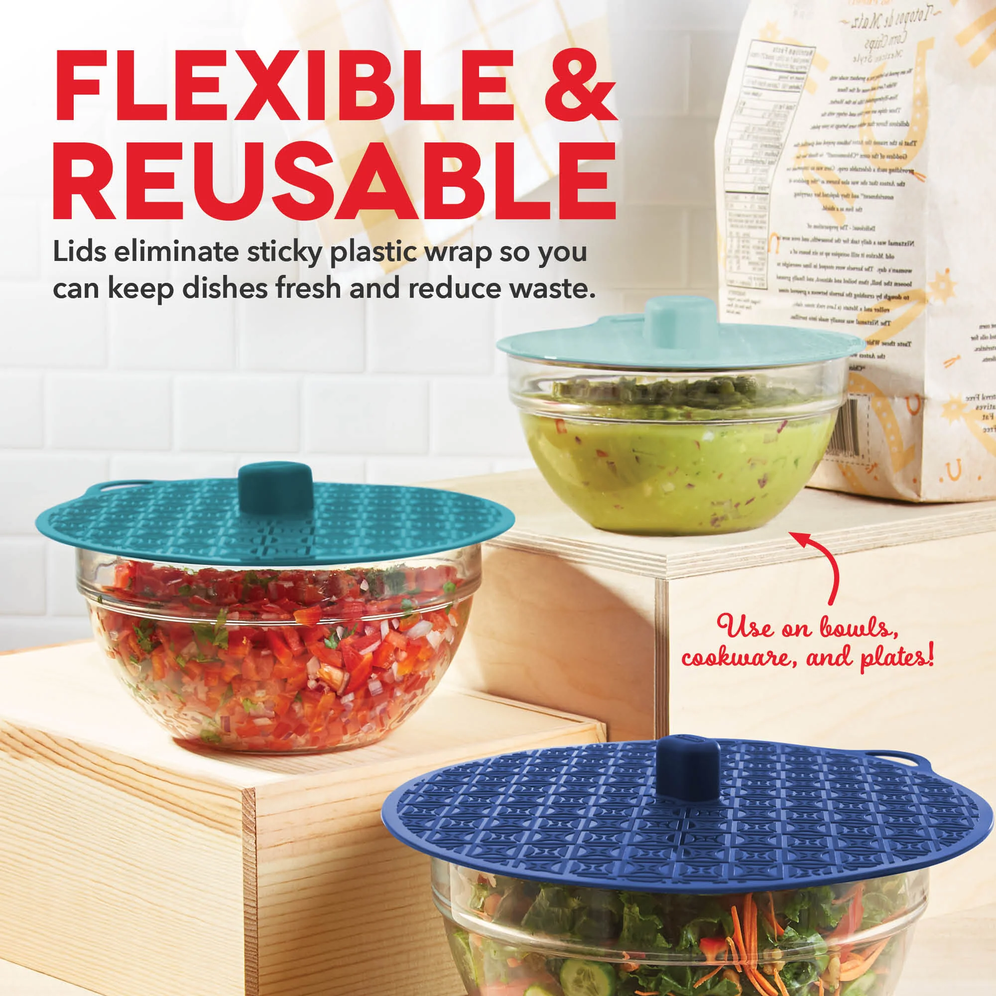Multi-Function Silicone Lids - Image 4