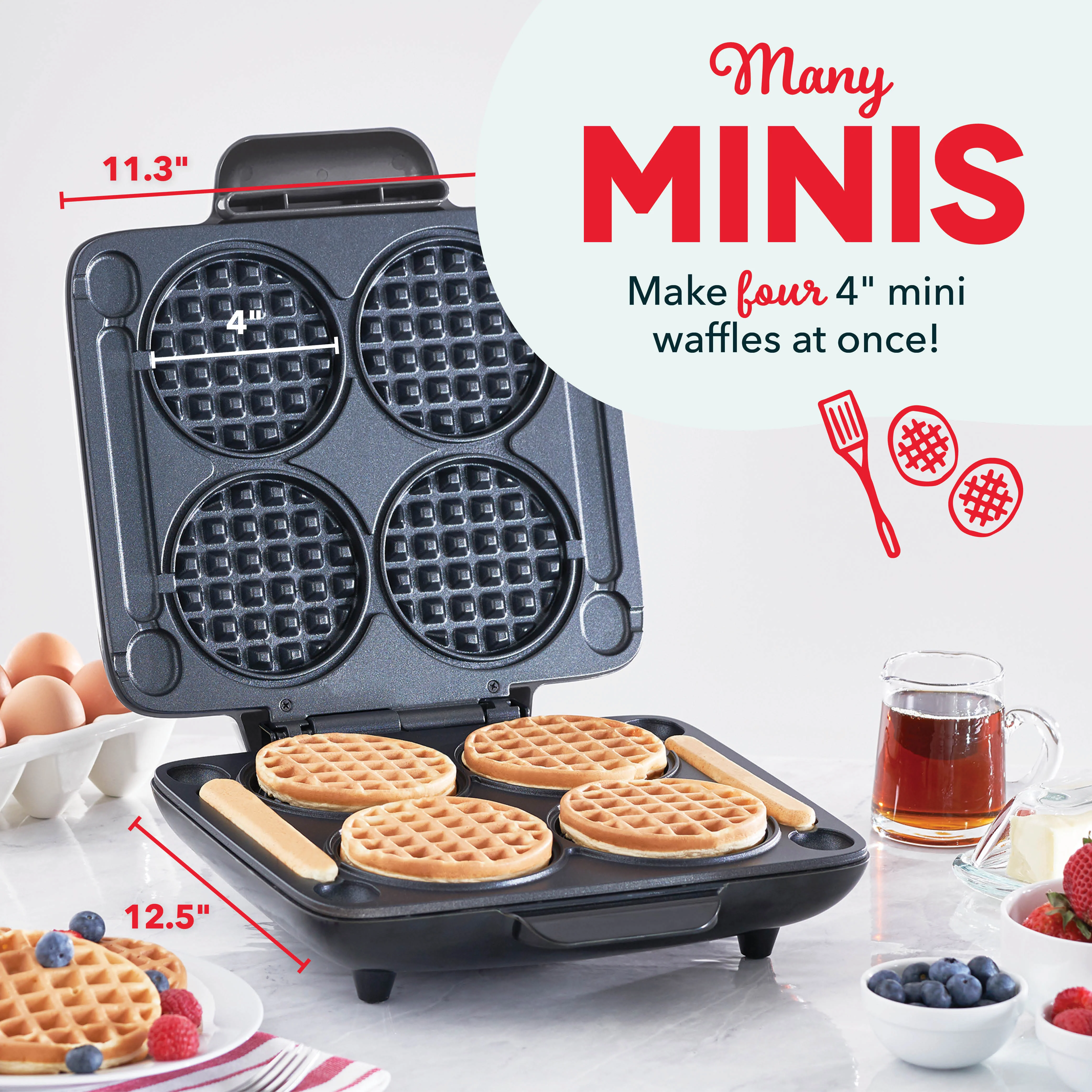 Multi Mini Waffle Maker - Image 2