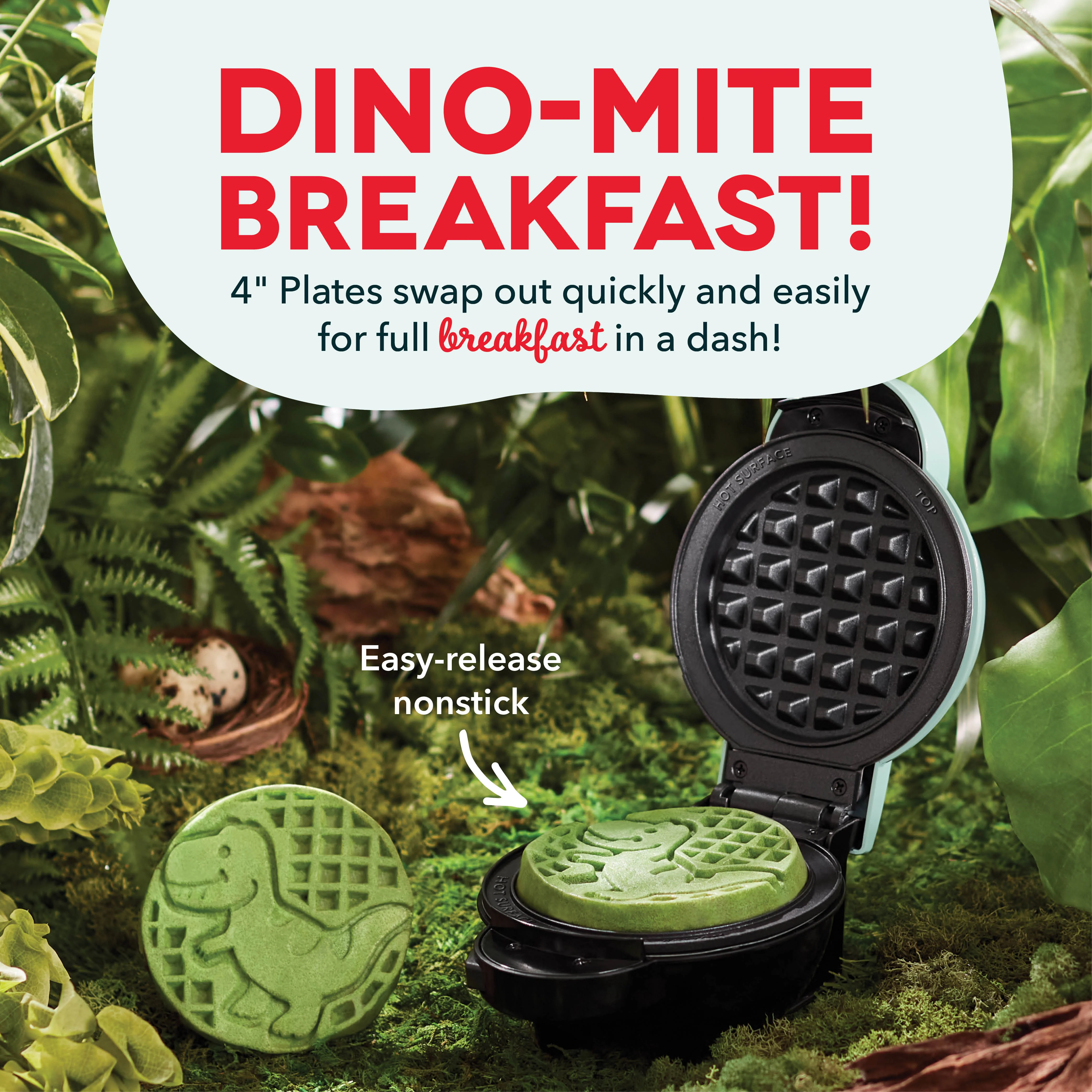 MultiMaker® Mini System with Removable Plates: Waffle & Griddle - Image 22