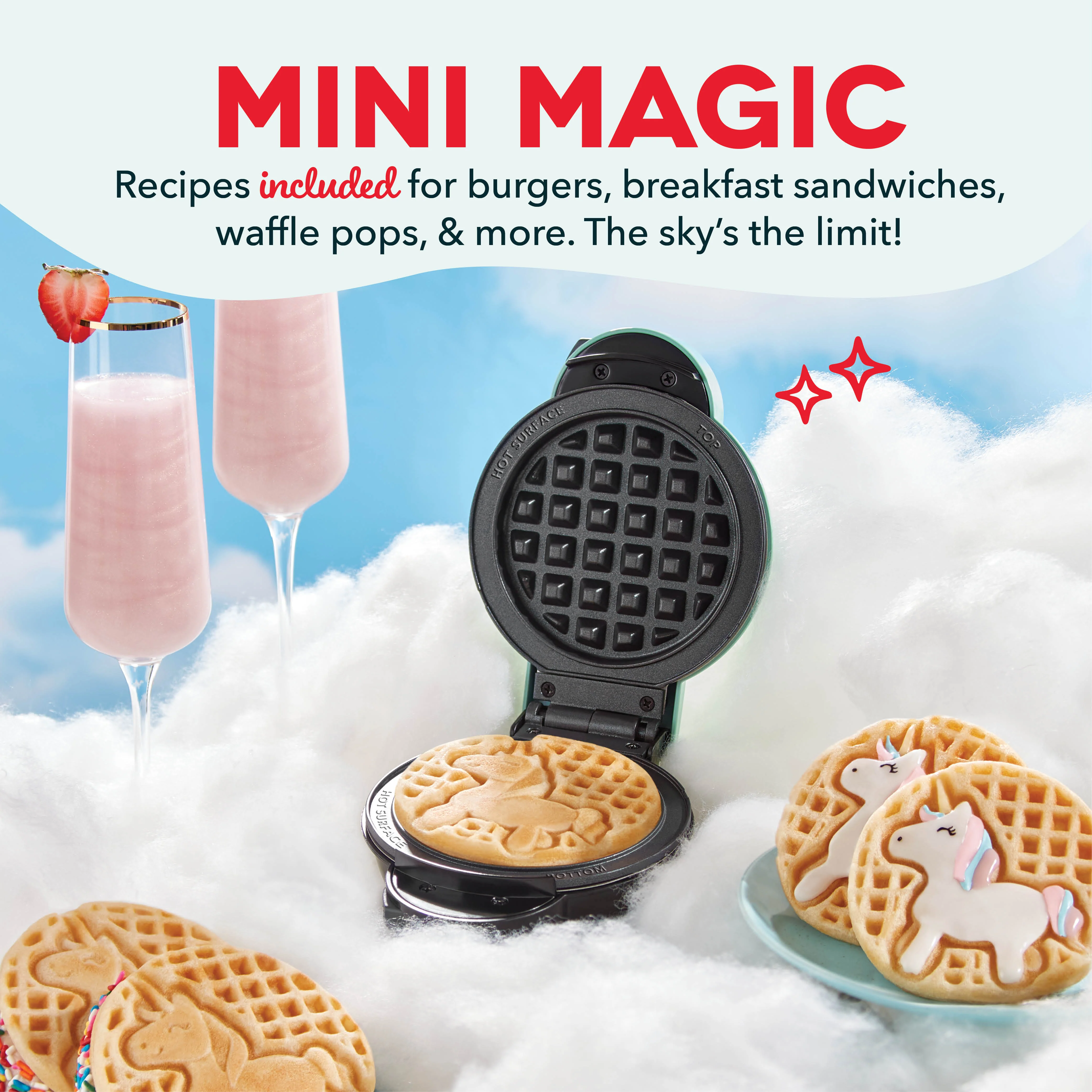 MultiMaker® Mini System with Removable Plates: Waffle & Griddle - Image 24