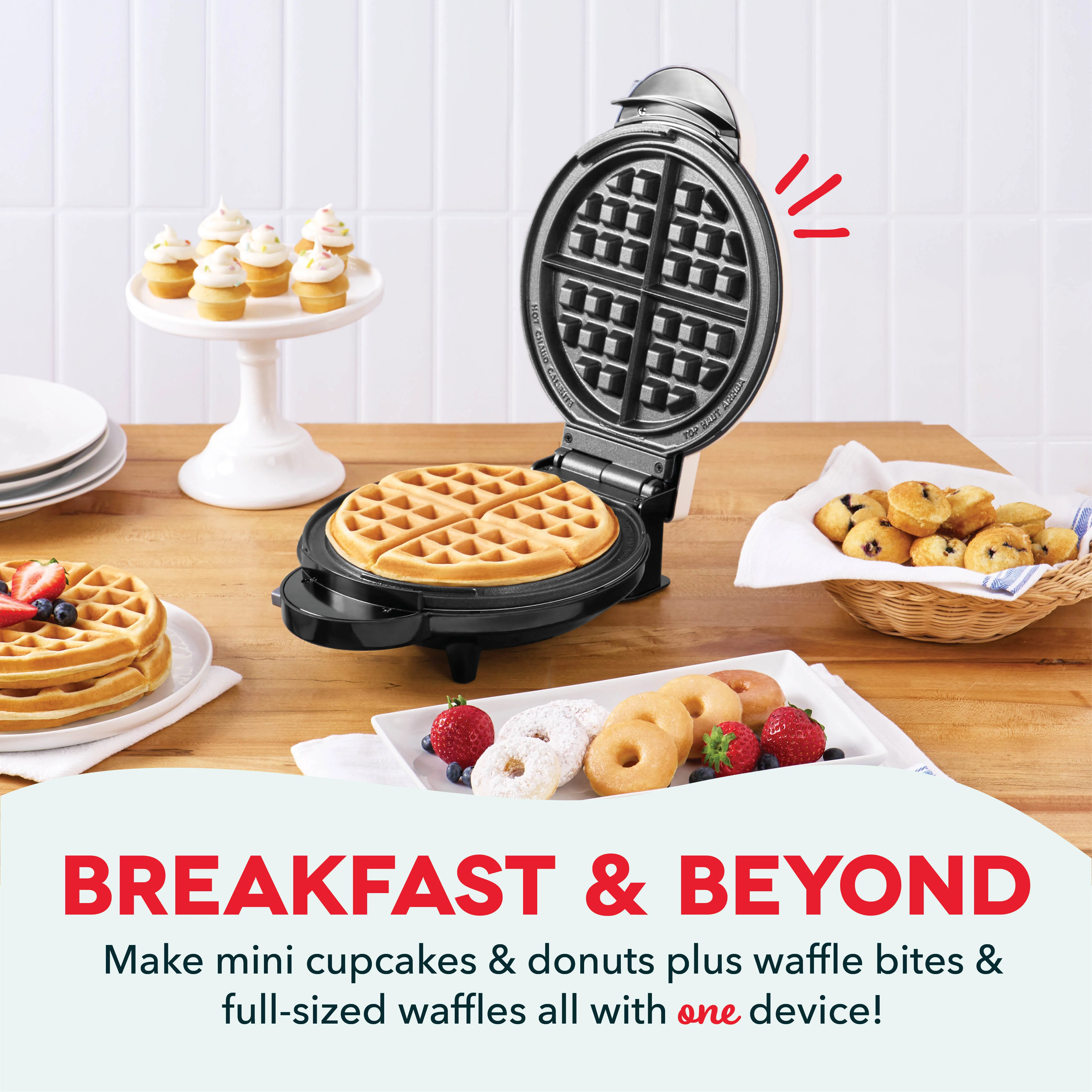 MultiMaker® Treat Maker 2pc Plate Pack Waffle - Image 4