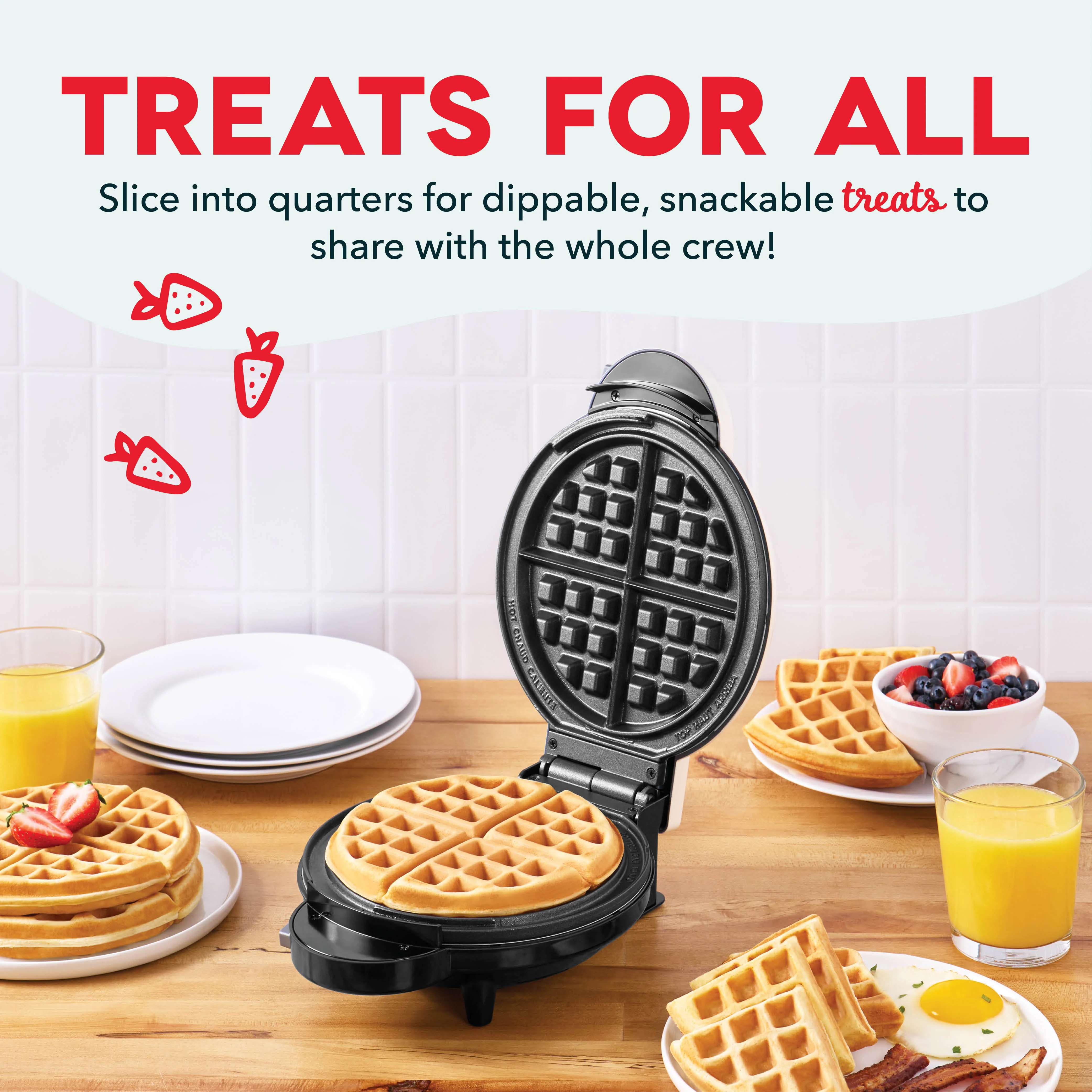 MultiMaker® Treat Maker 2pc Plate Pack Waffle - Image 6