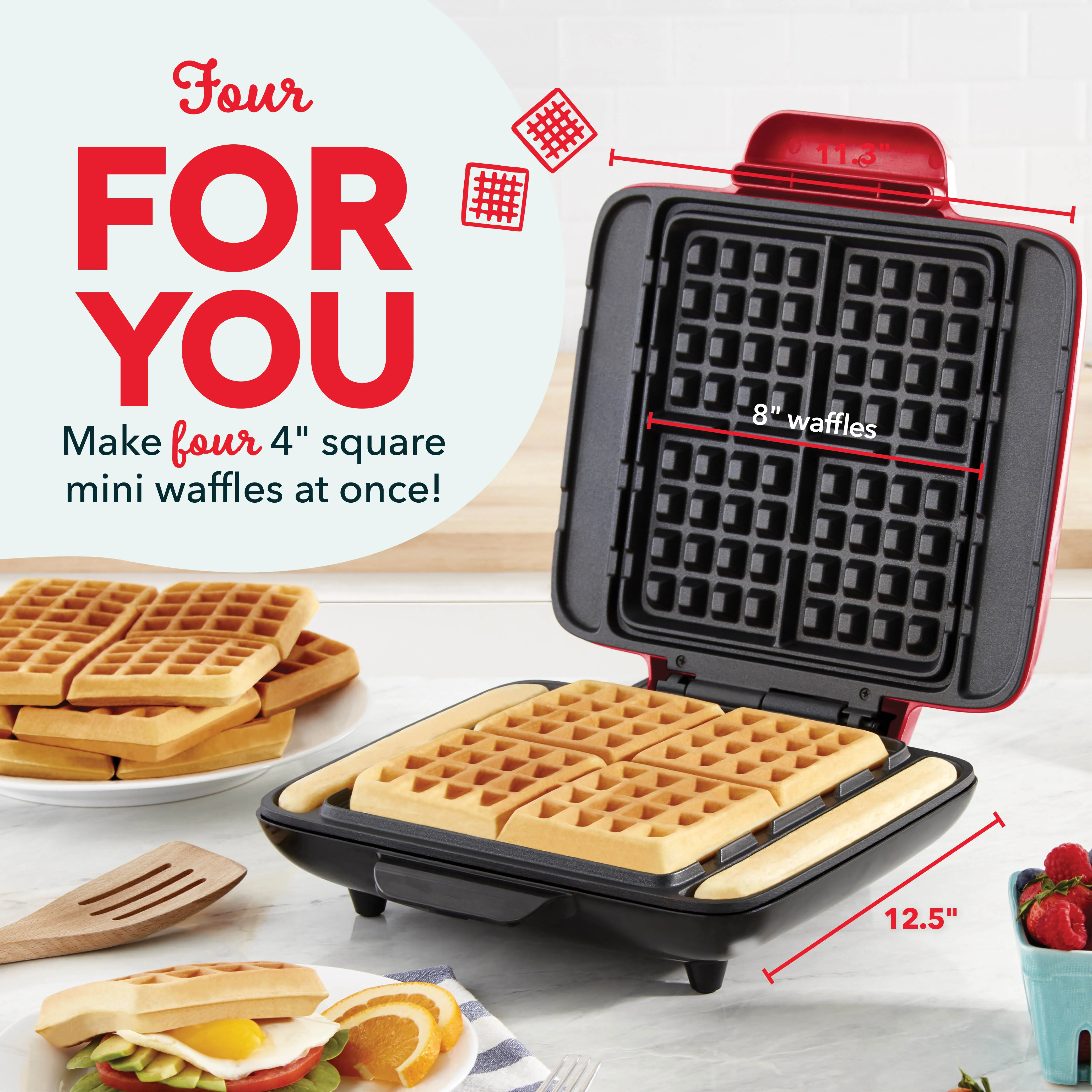 No-Drip Waffle Maker - Image 11
