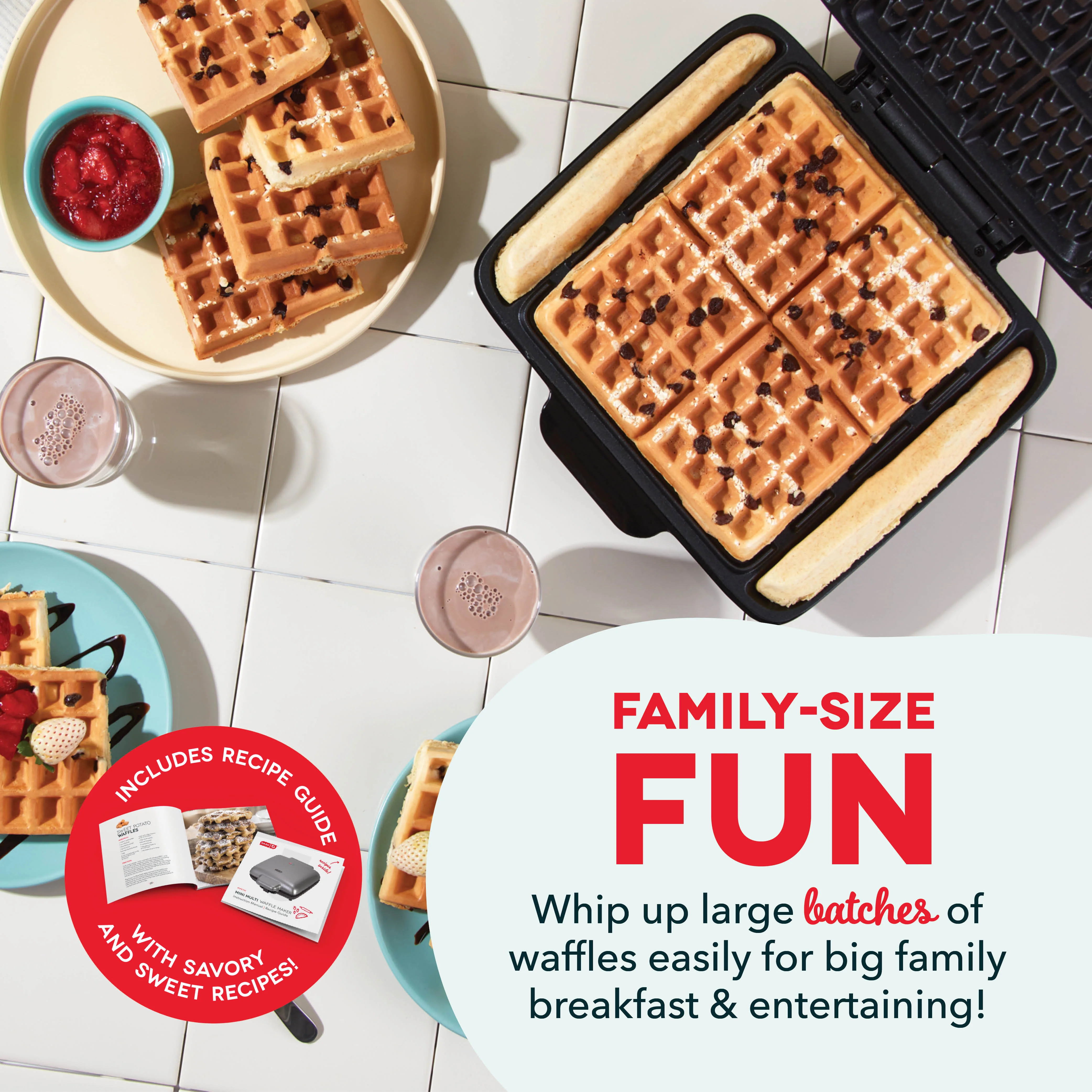 No-Drip Waffle Maker - Image 41