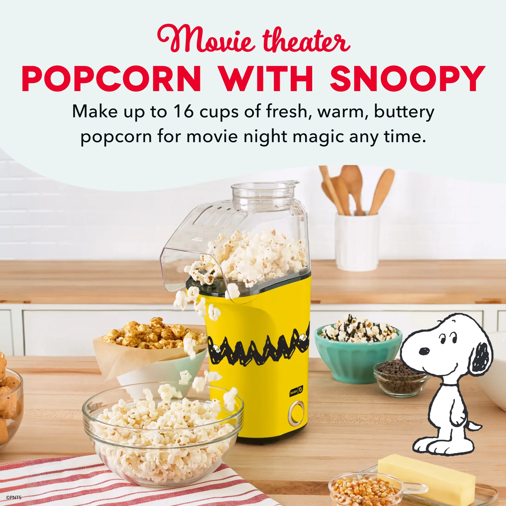 Peanuts® Fresh Pop Popcorn Maker - Image 4