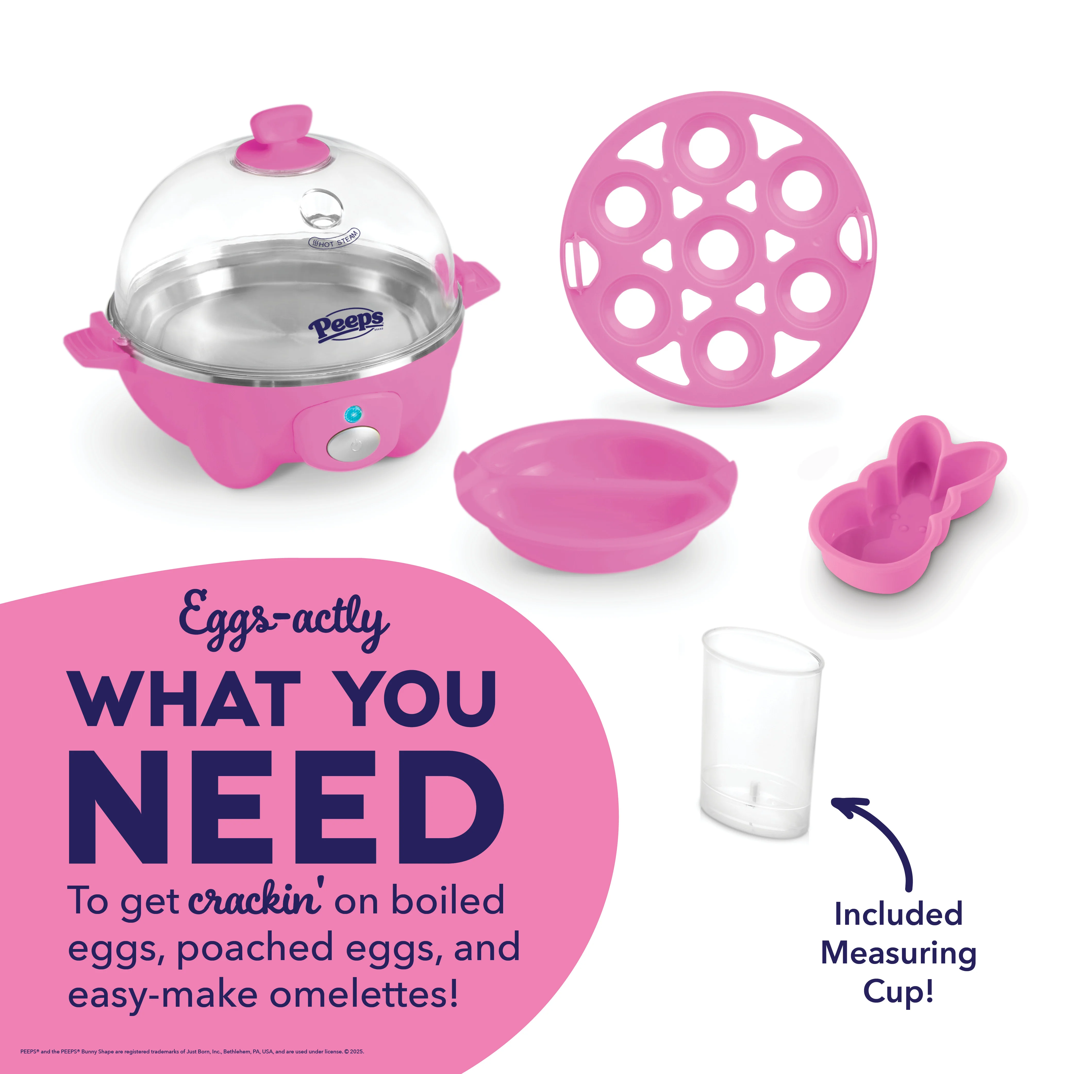 PEEPS® x Dash Bunny Rapid Egg Cooker - Image 4