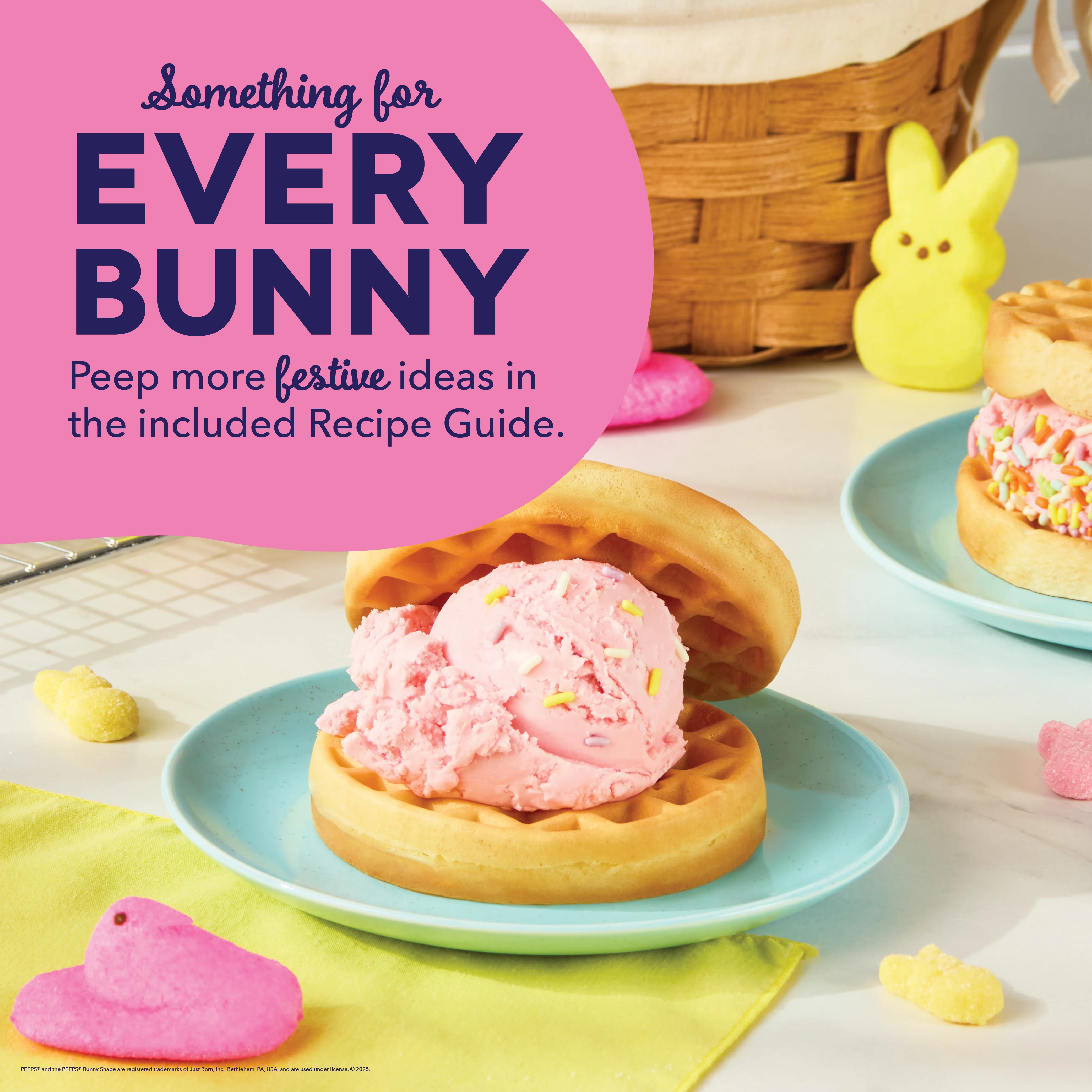 PEEPS® x Dash Bunny Mini Waffle Maker - Image 6