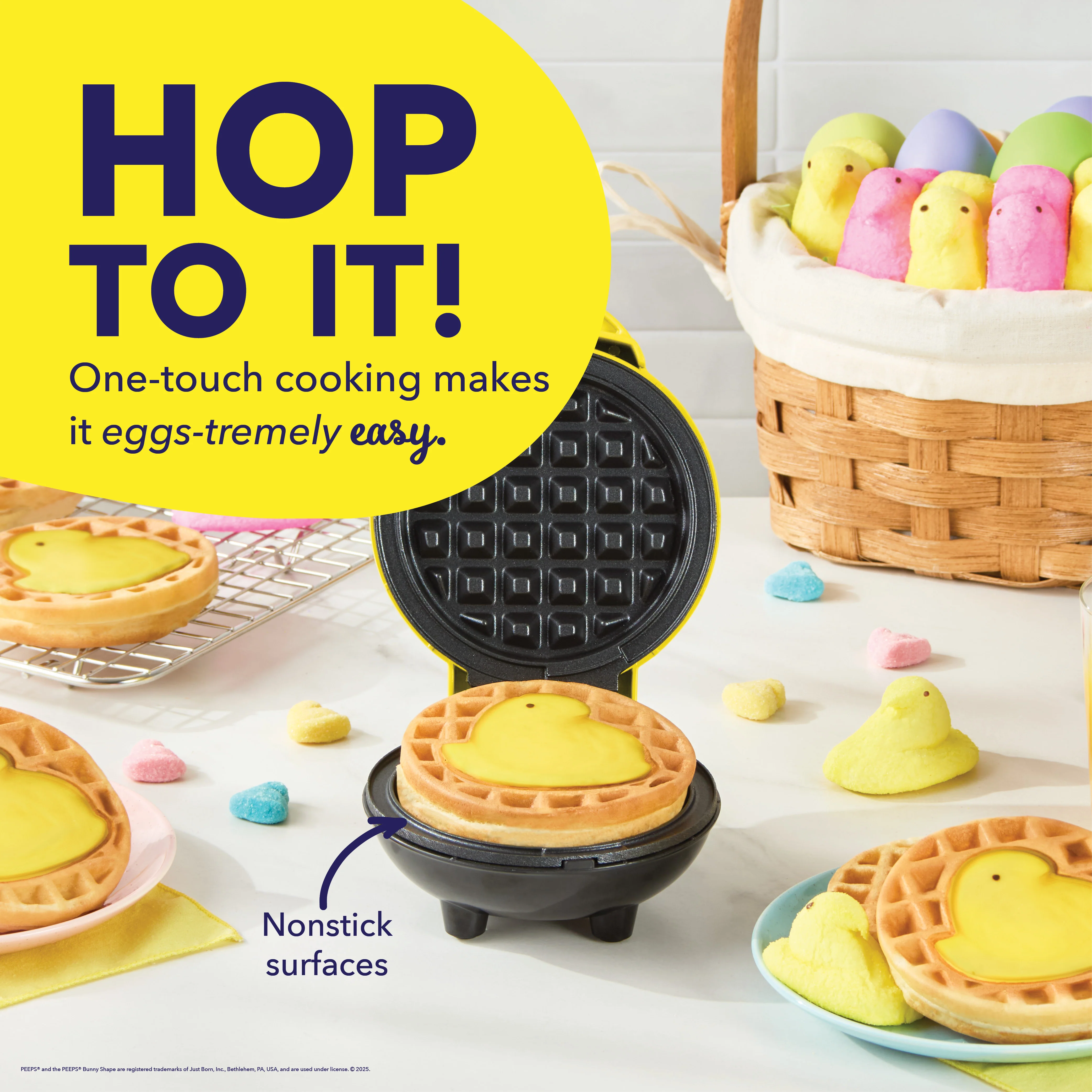 PEEPS® x Dash Chick Mini Waffle Maker - Image 4