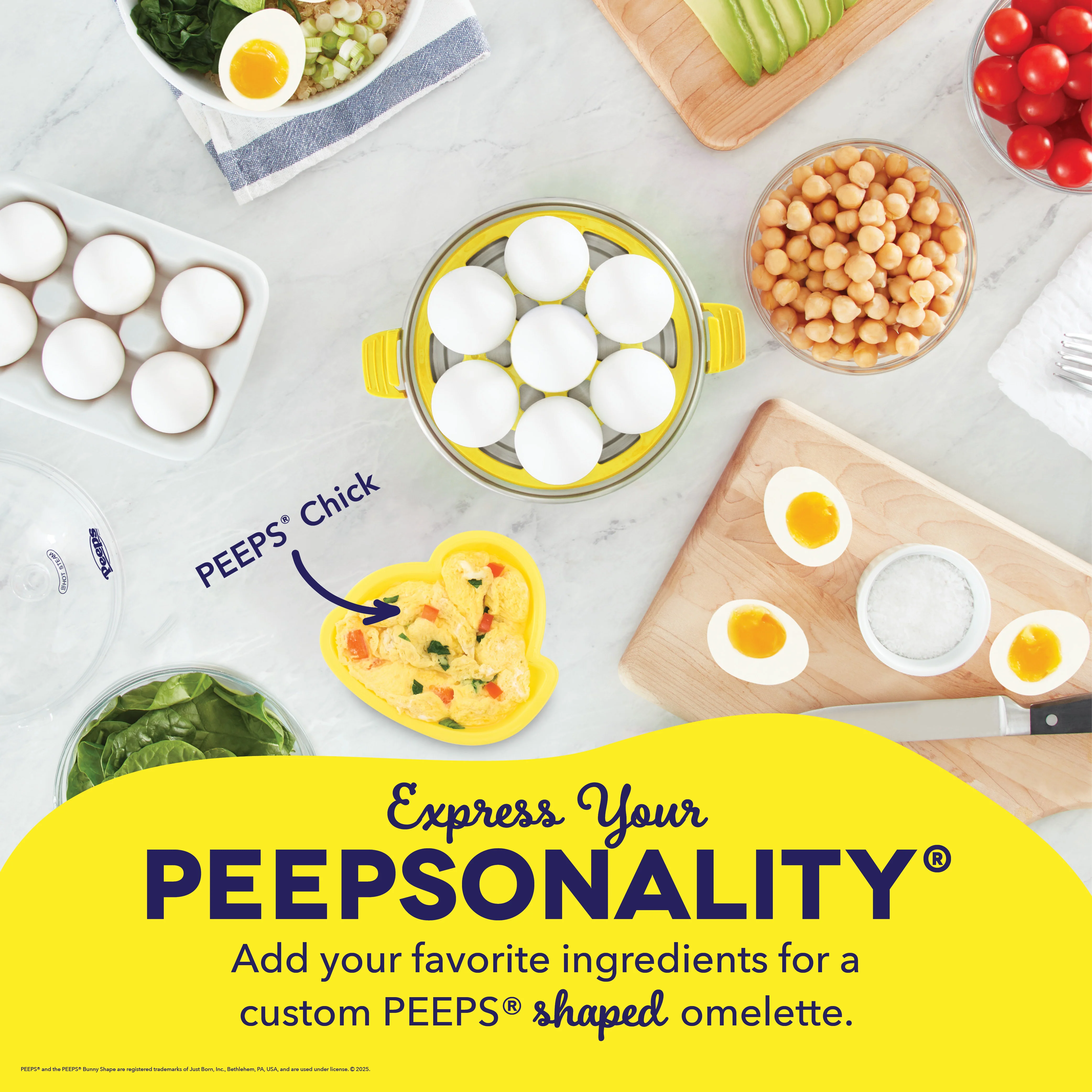 PEEPS® x Dash Chick Rapid Egg Cooker - Image 3