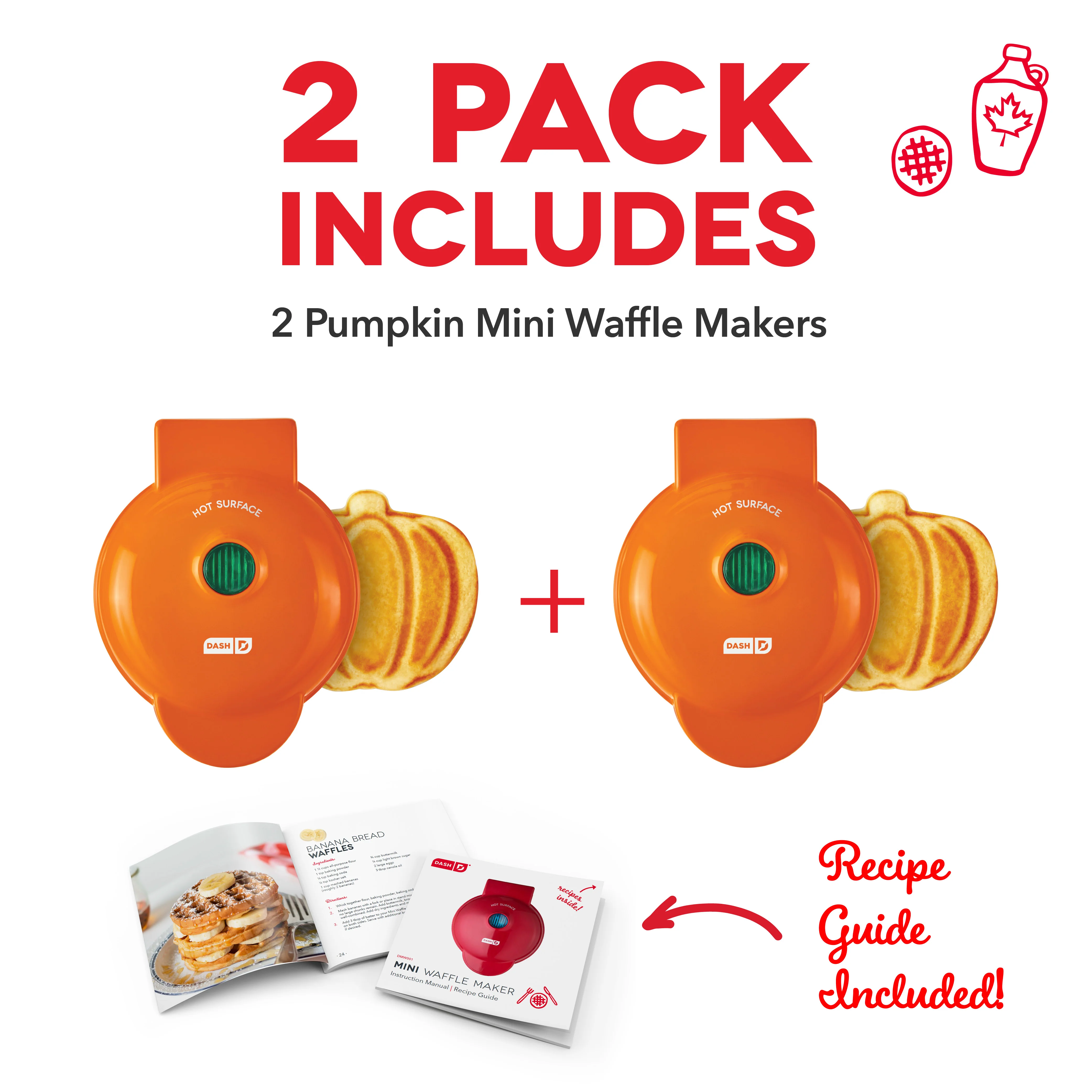 Pumpkin Mini Waffle Maker - Image 10