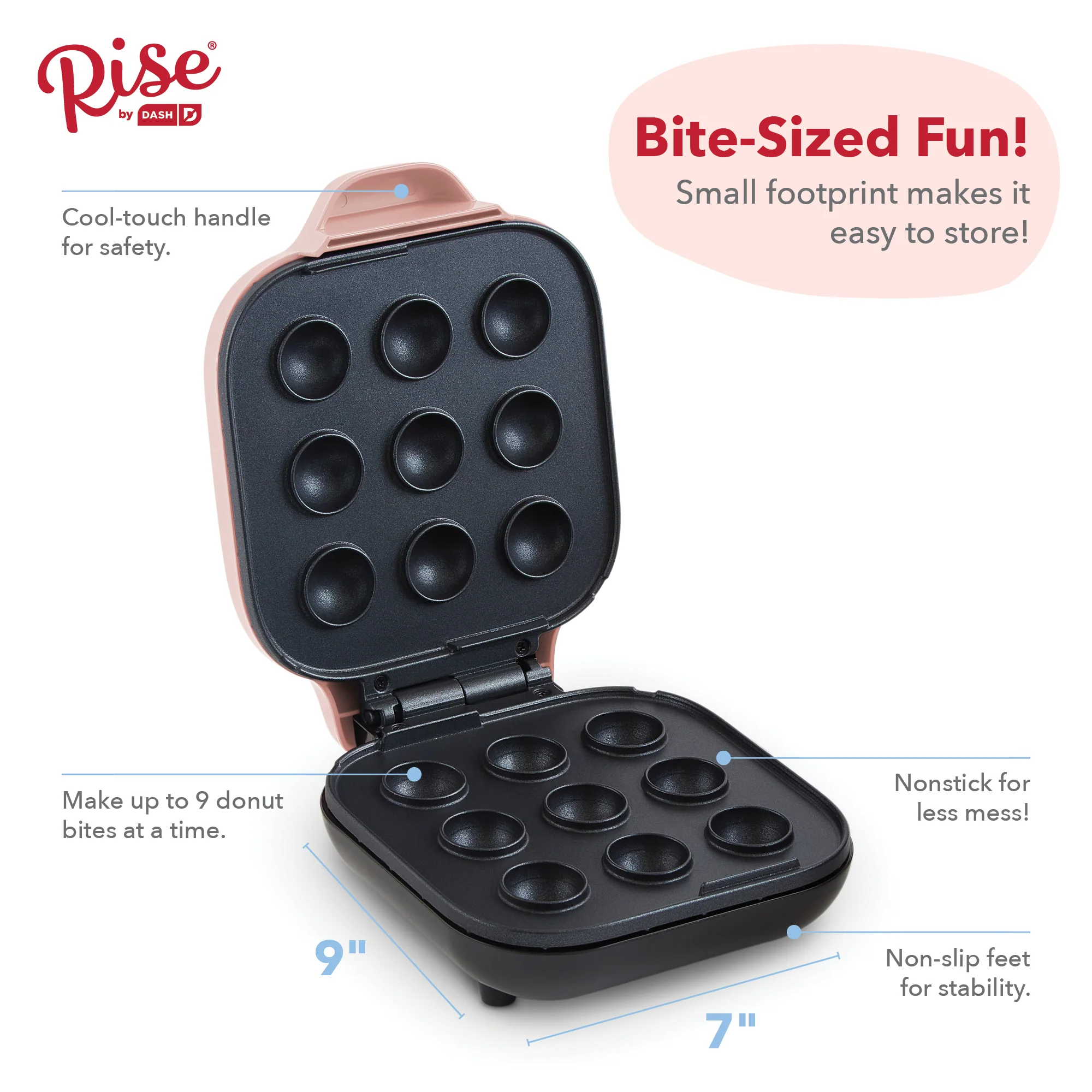 Rise by Dash Donut Bite Maker - Image 5