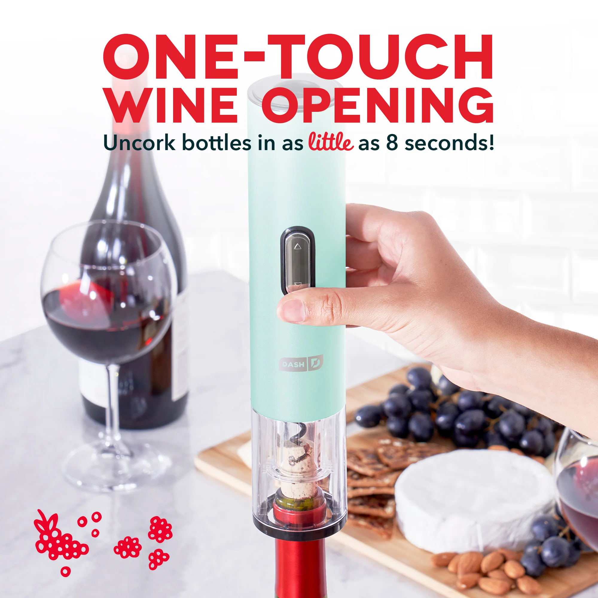 Serve & Preserve Electric Wine Set - Image 2