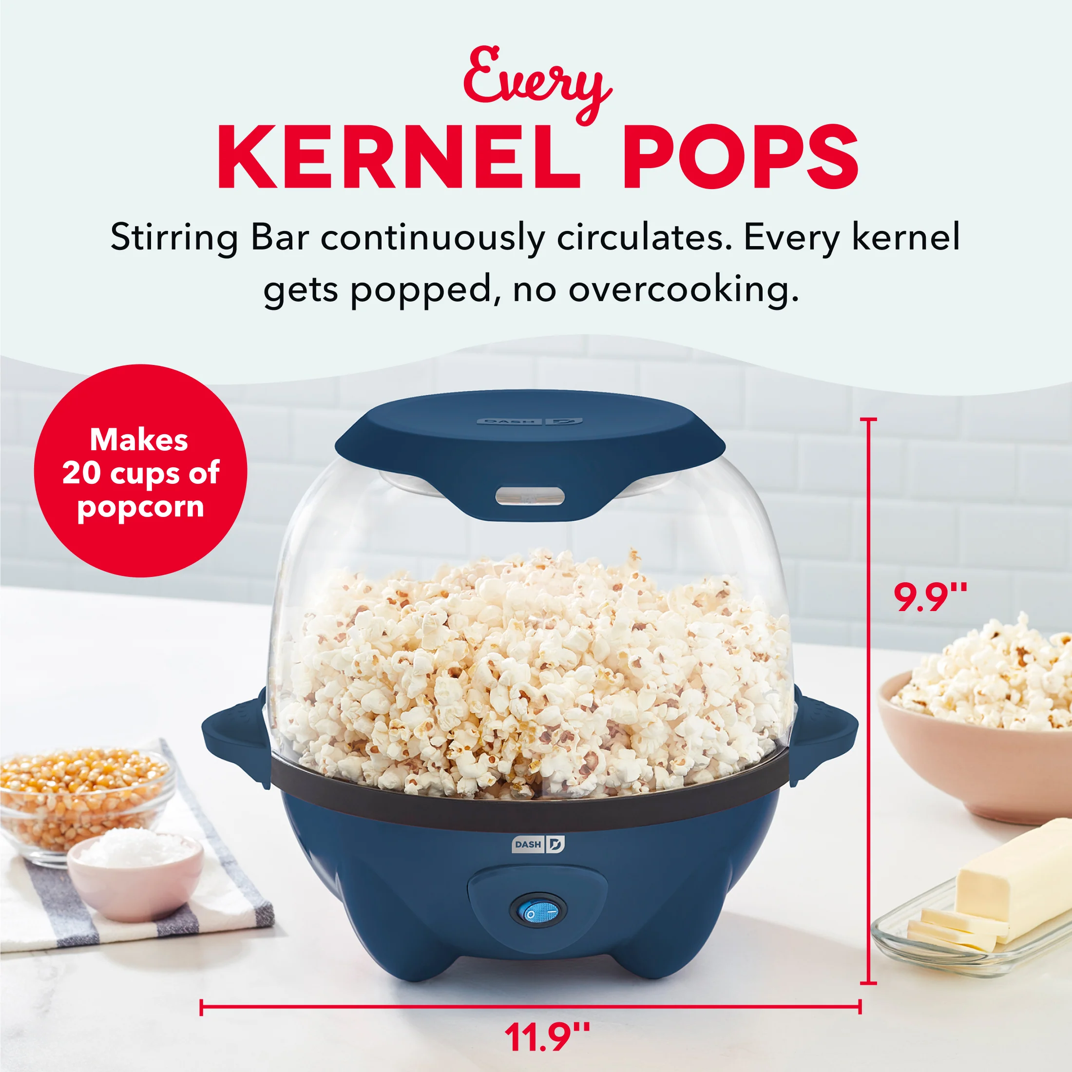5QT SmartStore® Stirring Popcorn Maker - Image 2