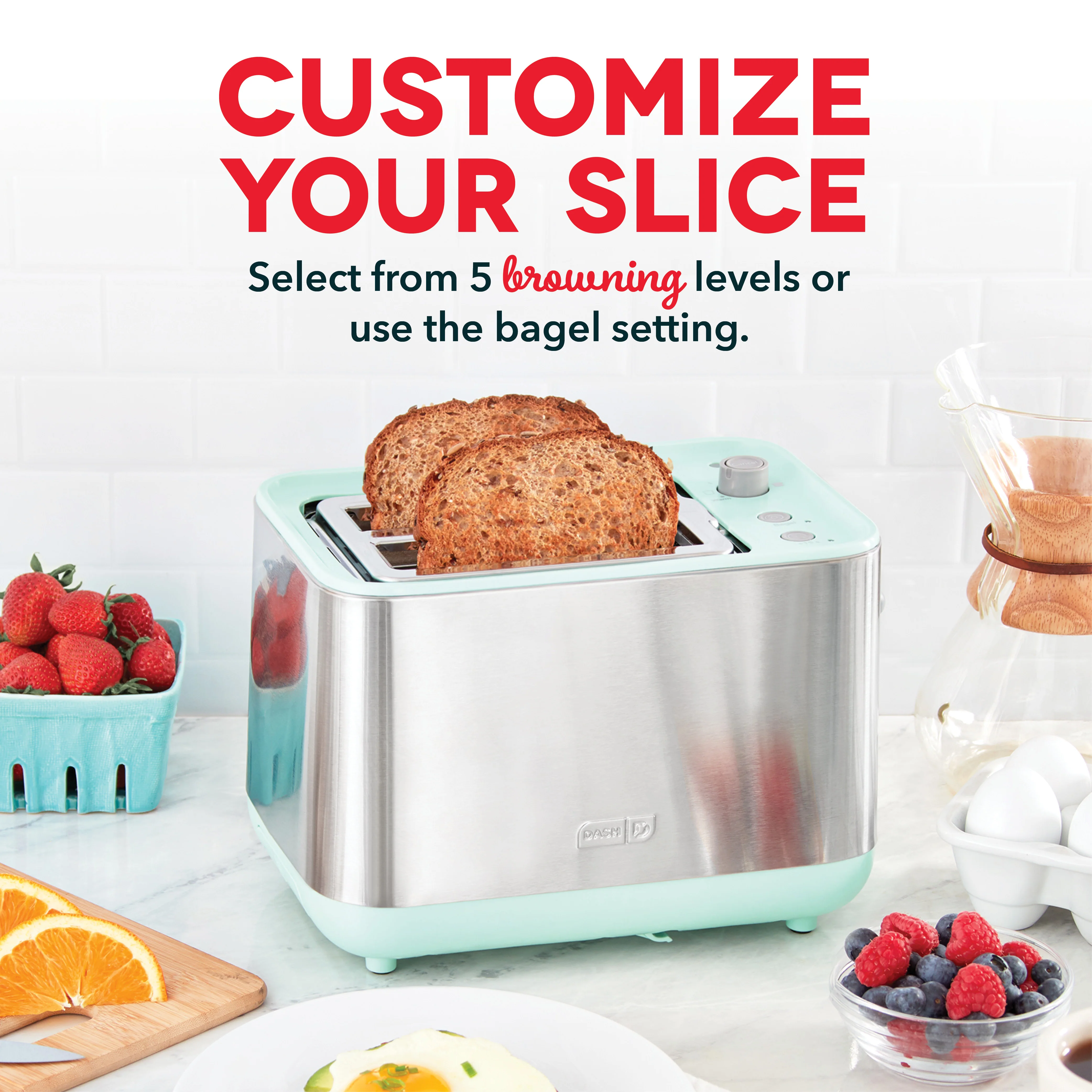 SmartStore® 2-Slice Toaster - Image 3
