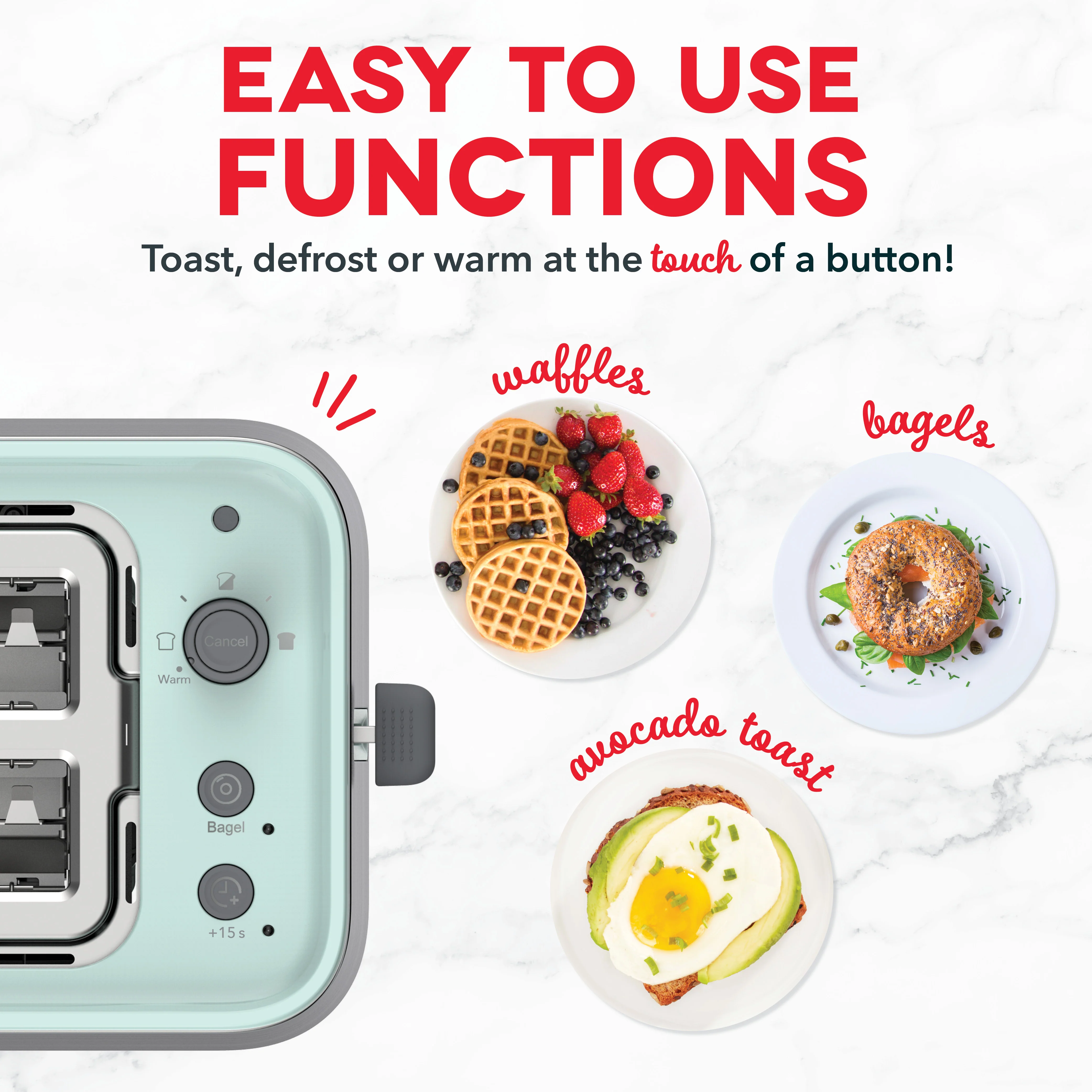 SmartStore® 2-Slice Toaster - Image 4