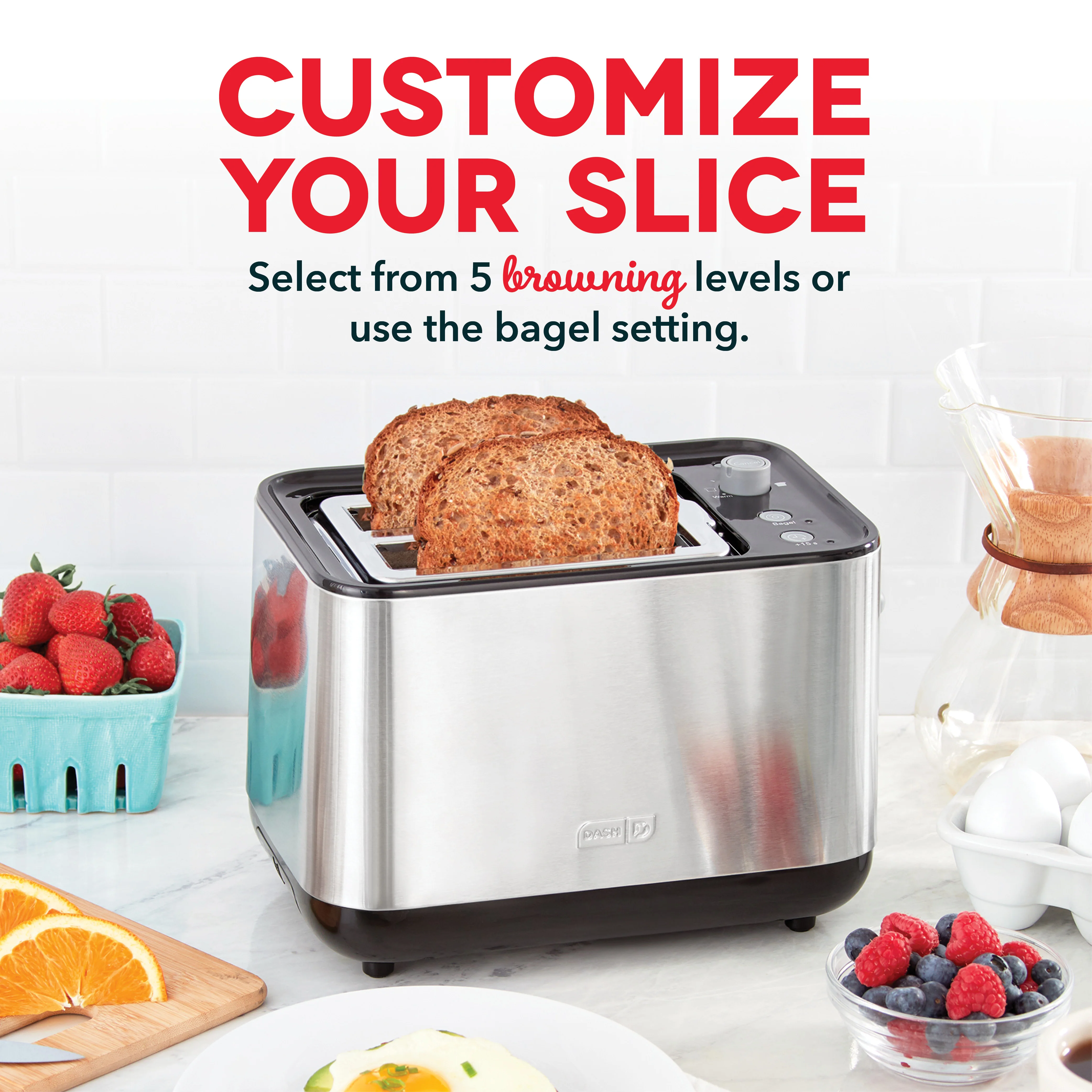 SmartStore® 2-Slice Toaster - Image 8
