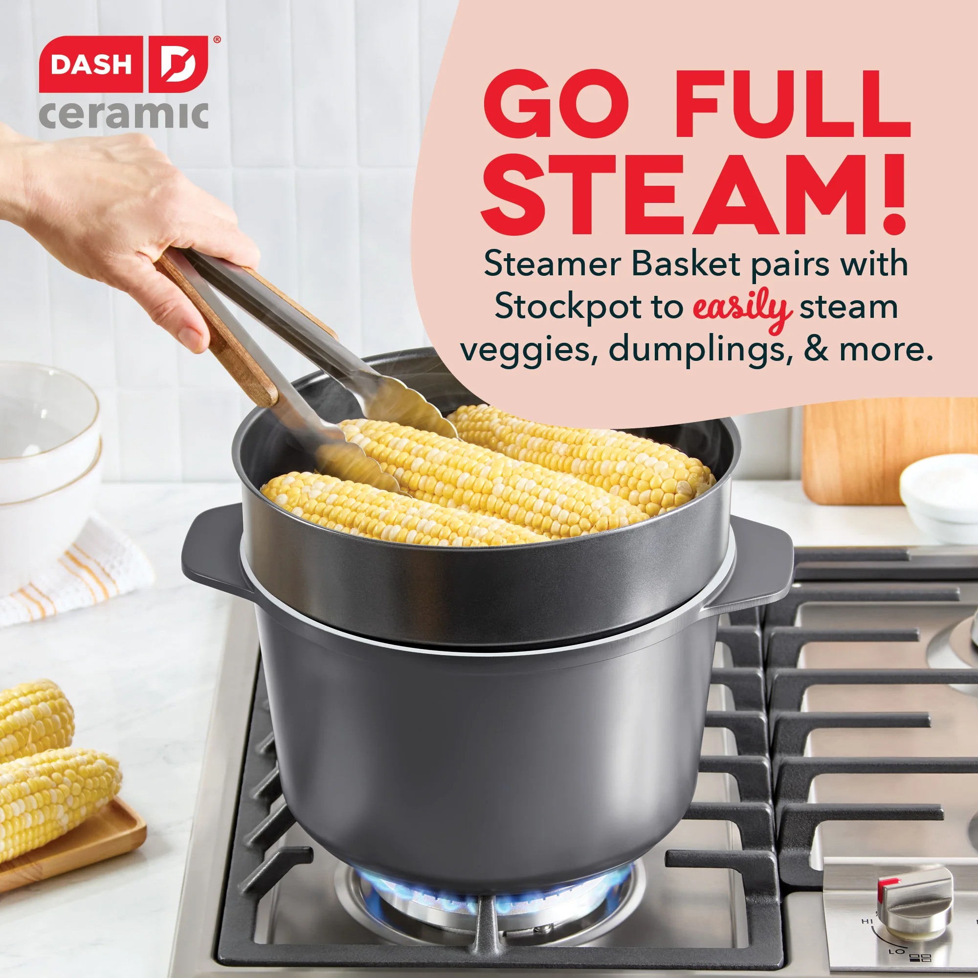 SmartStore™ 5.8qt MultiPot + Steamer Set - Image 4