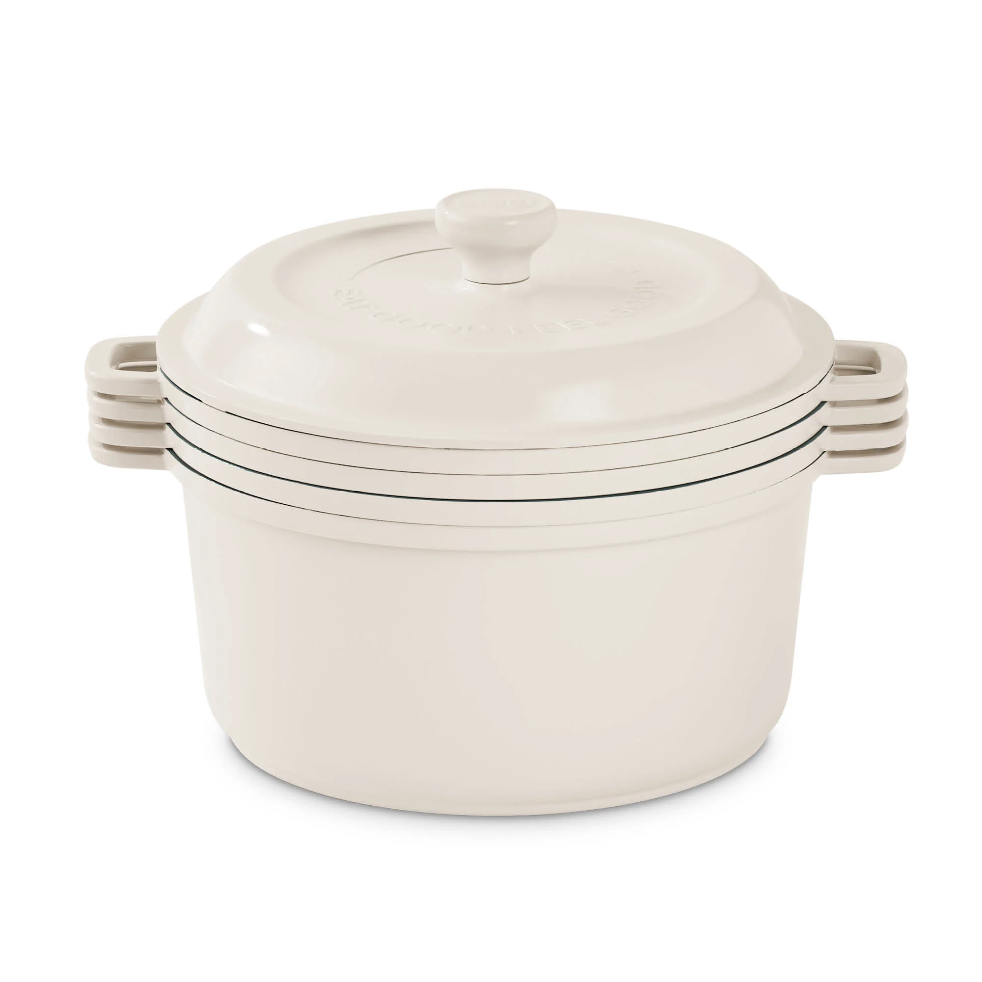 Stacks Ceramic Cookware Set with Electric Burner - Image 11