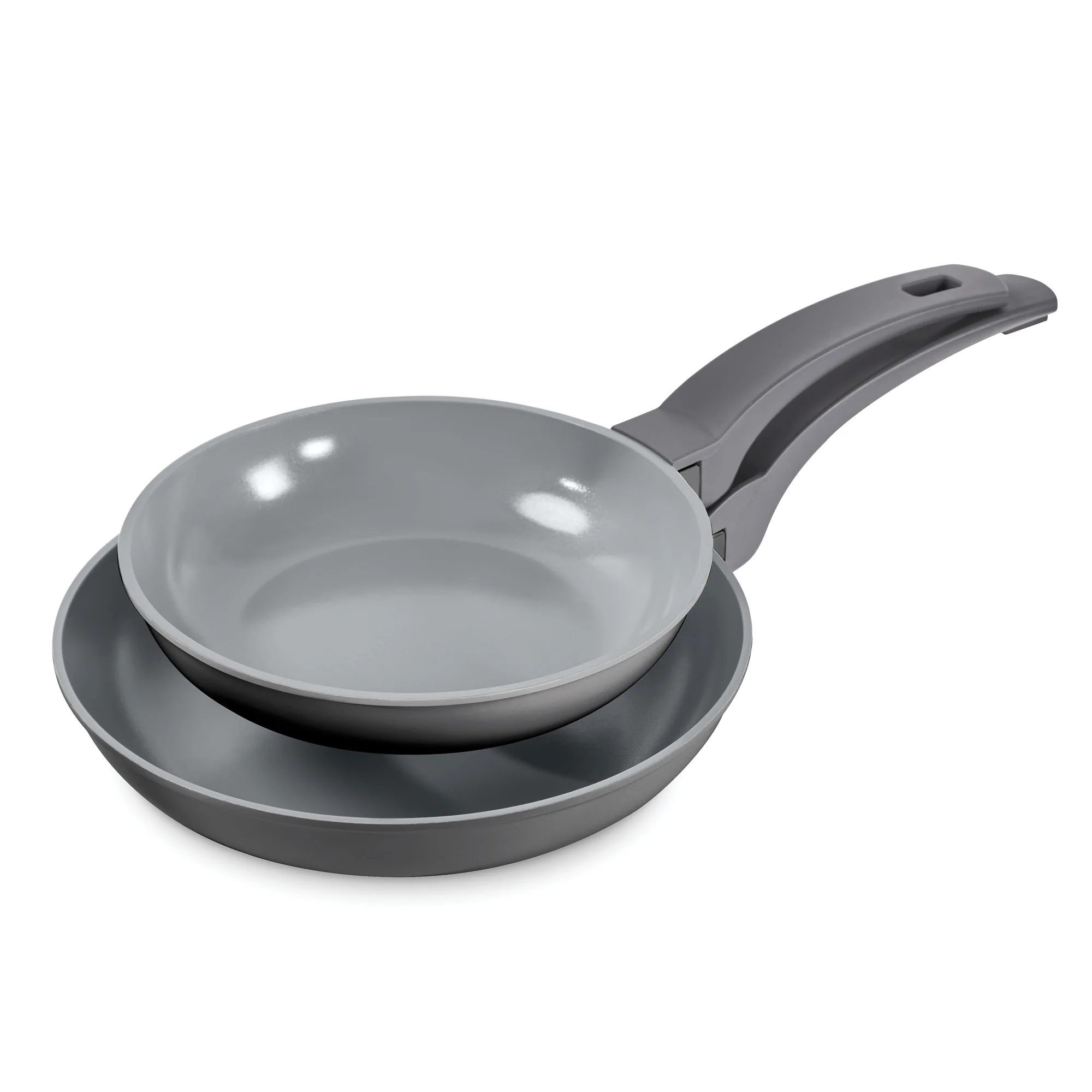 SmartStore™ 8" + 9.5" Nesting Fry Pan Set - Image 6