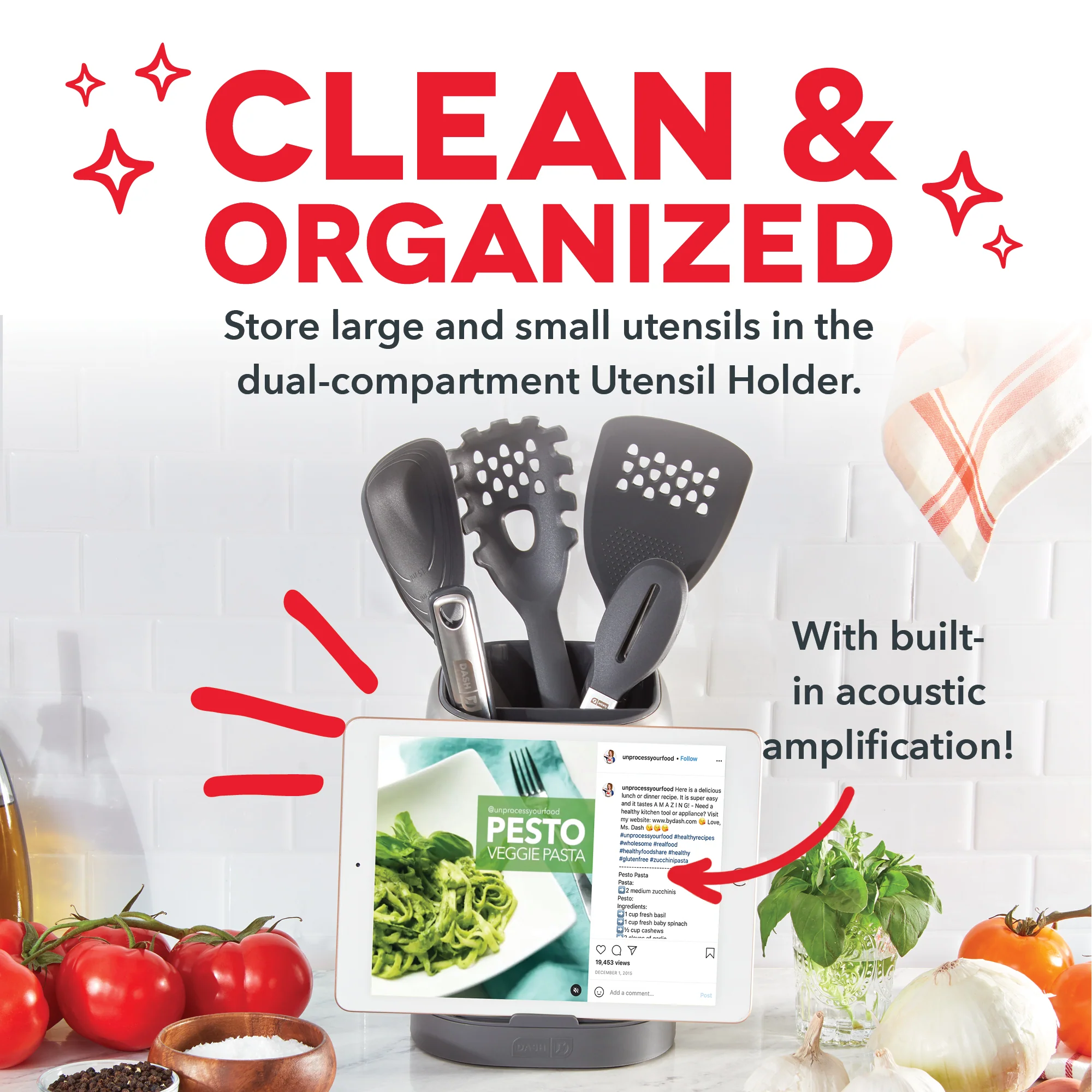 SmartStore® Kitchen Utensil Holder - Image 11