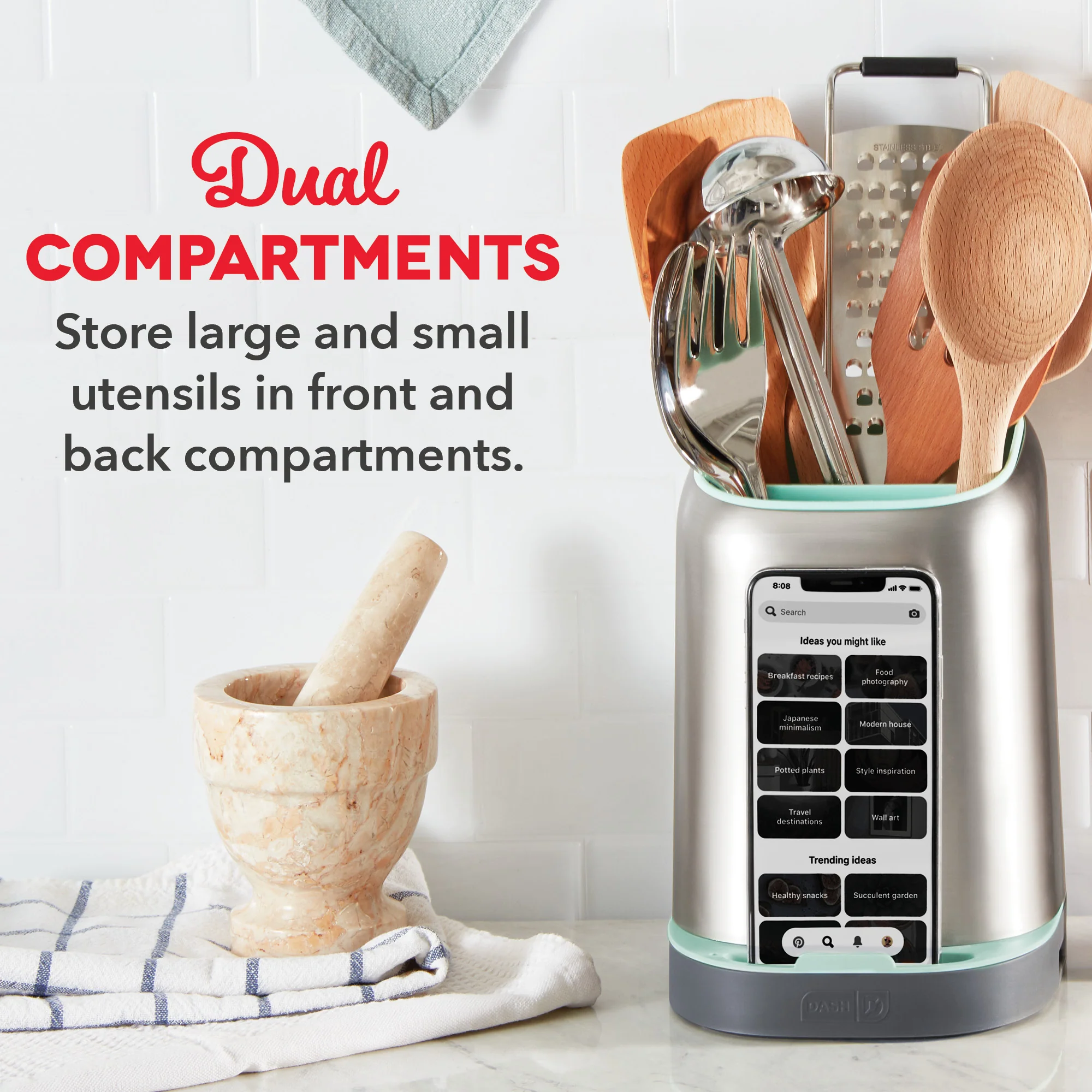 SmartStore® Kitchen Utensil Holder - Image 16