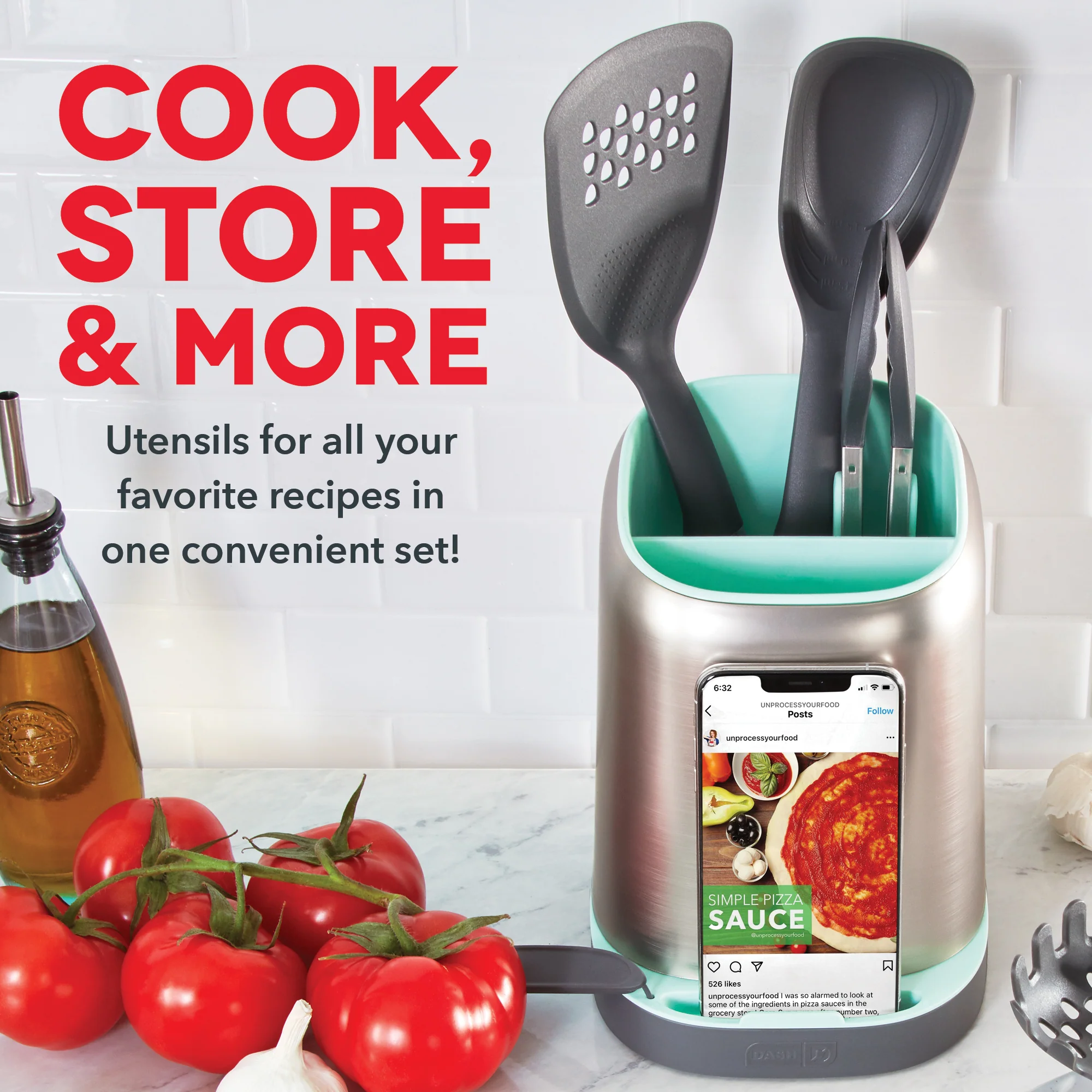 SmartStore® Kitchen Utensil Holder - Image 2