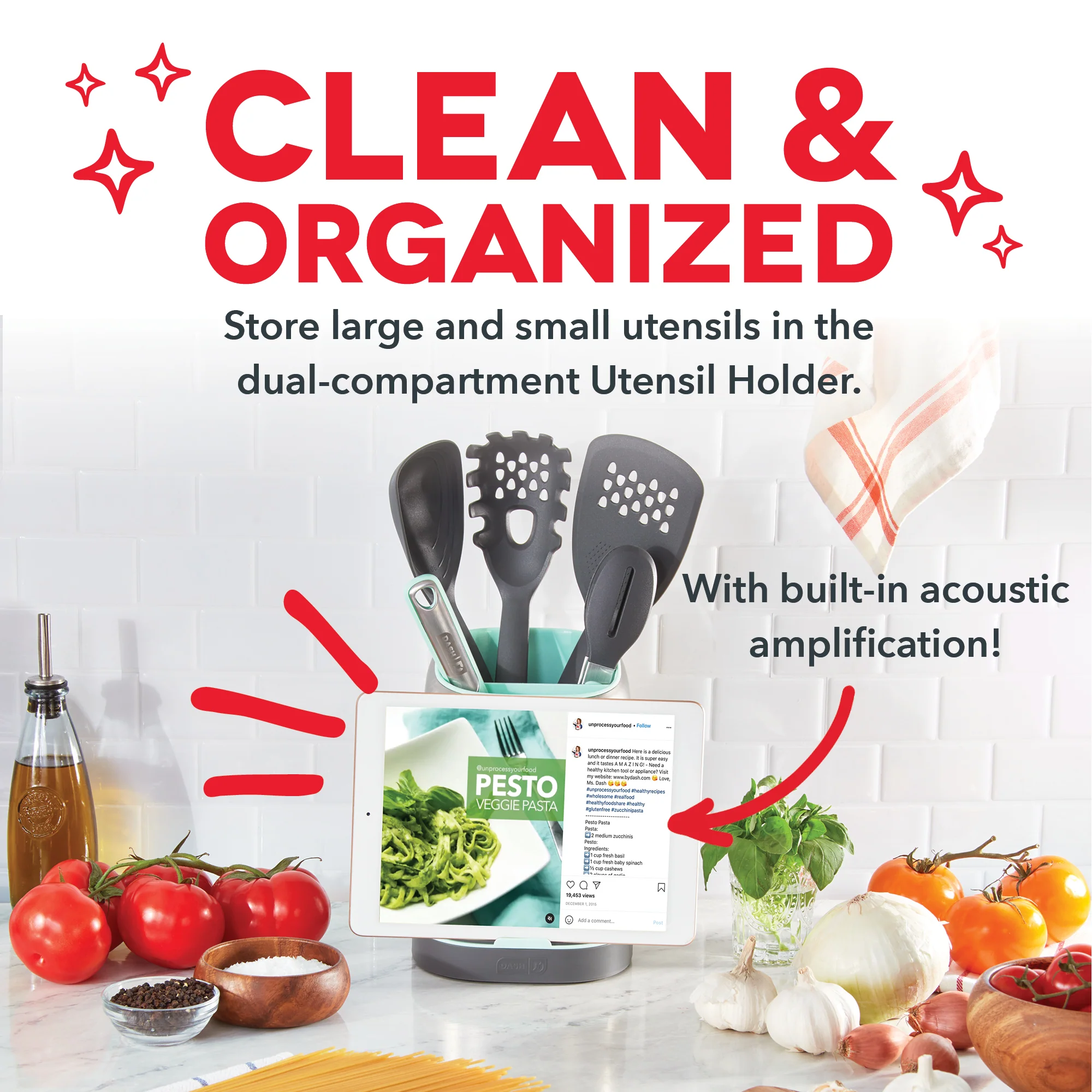 SmartStore® Kitchen Utensil Holder - Image 5