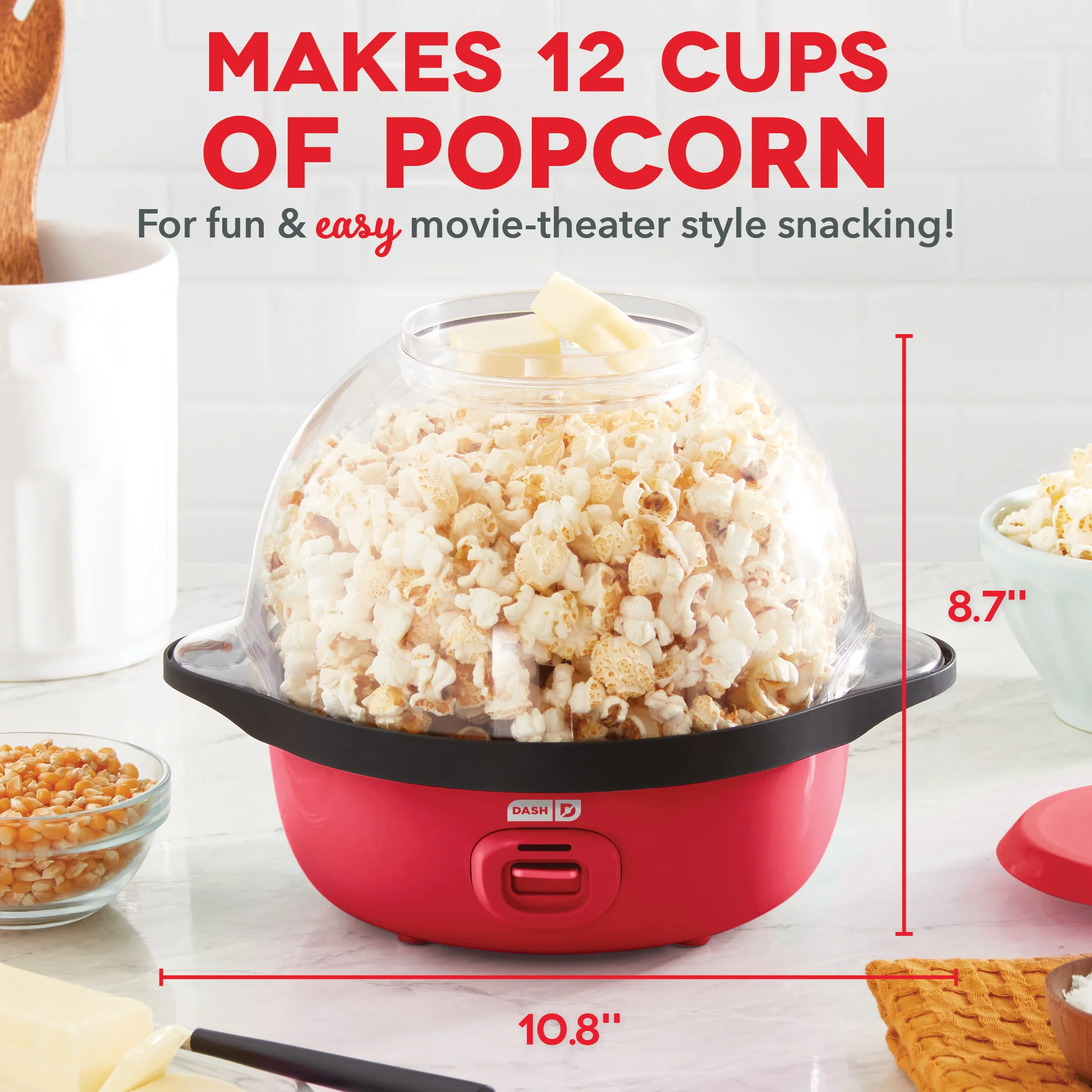SmartStore® Stirring Popcorn Maker, 3Qt - Image 2