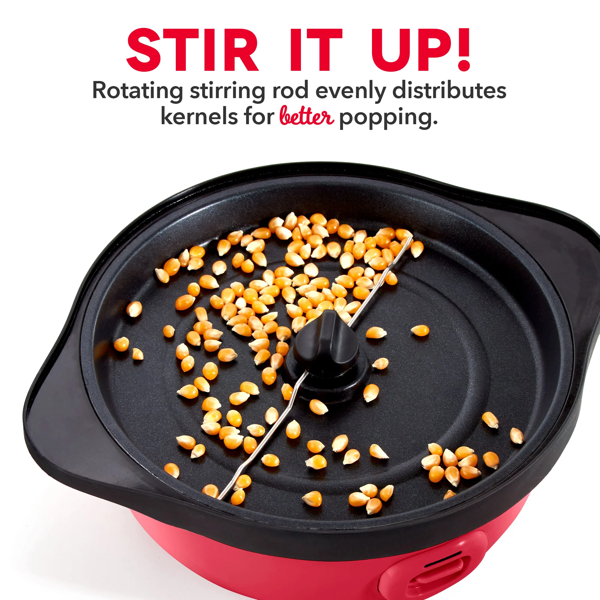 SmartStore® Stirring Popcorn Maker, 3Qt - Image 5