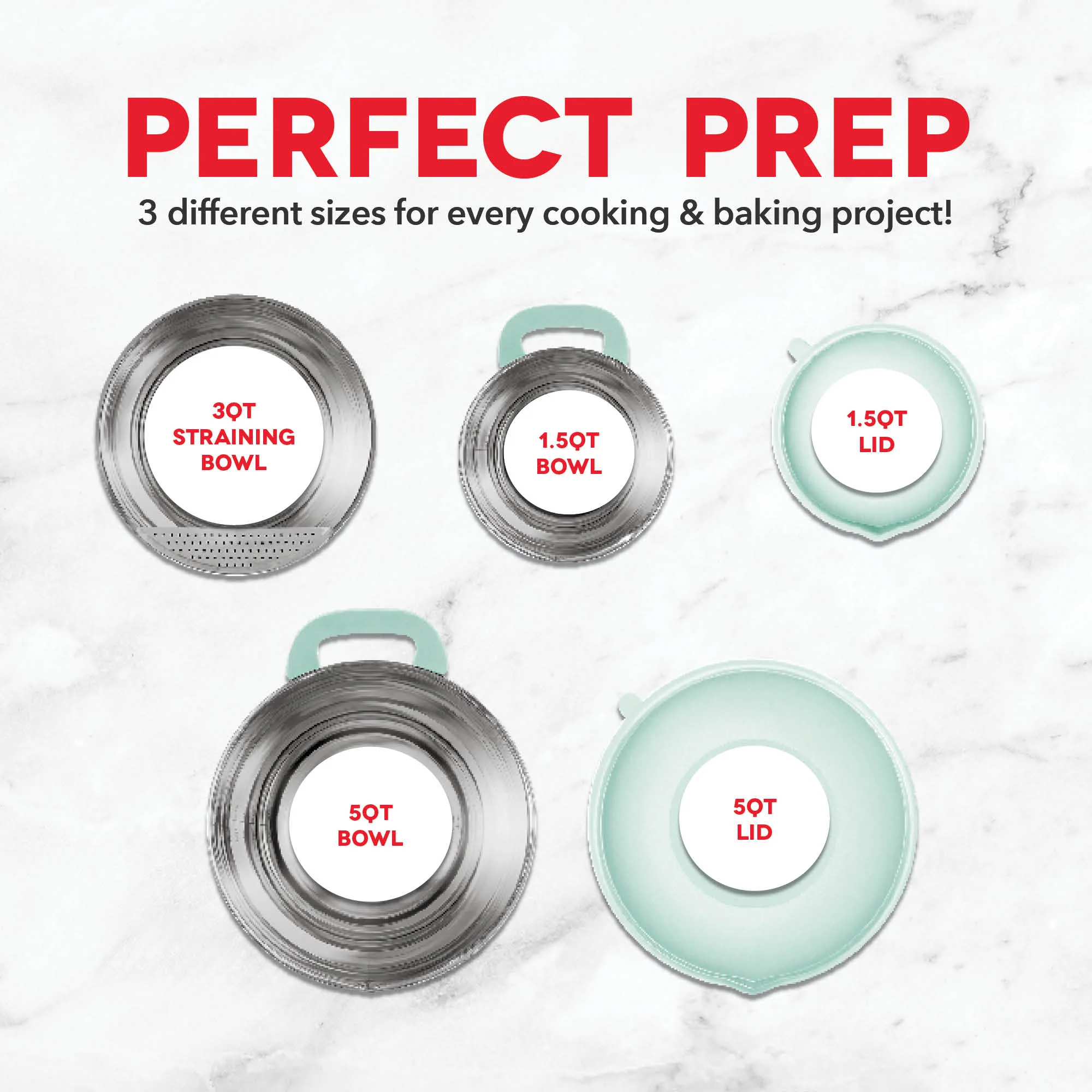 Stainless Steel Mixing Bowls - Image 5