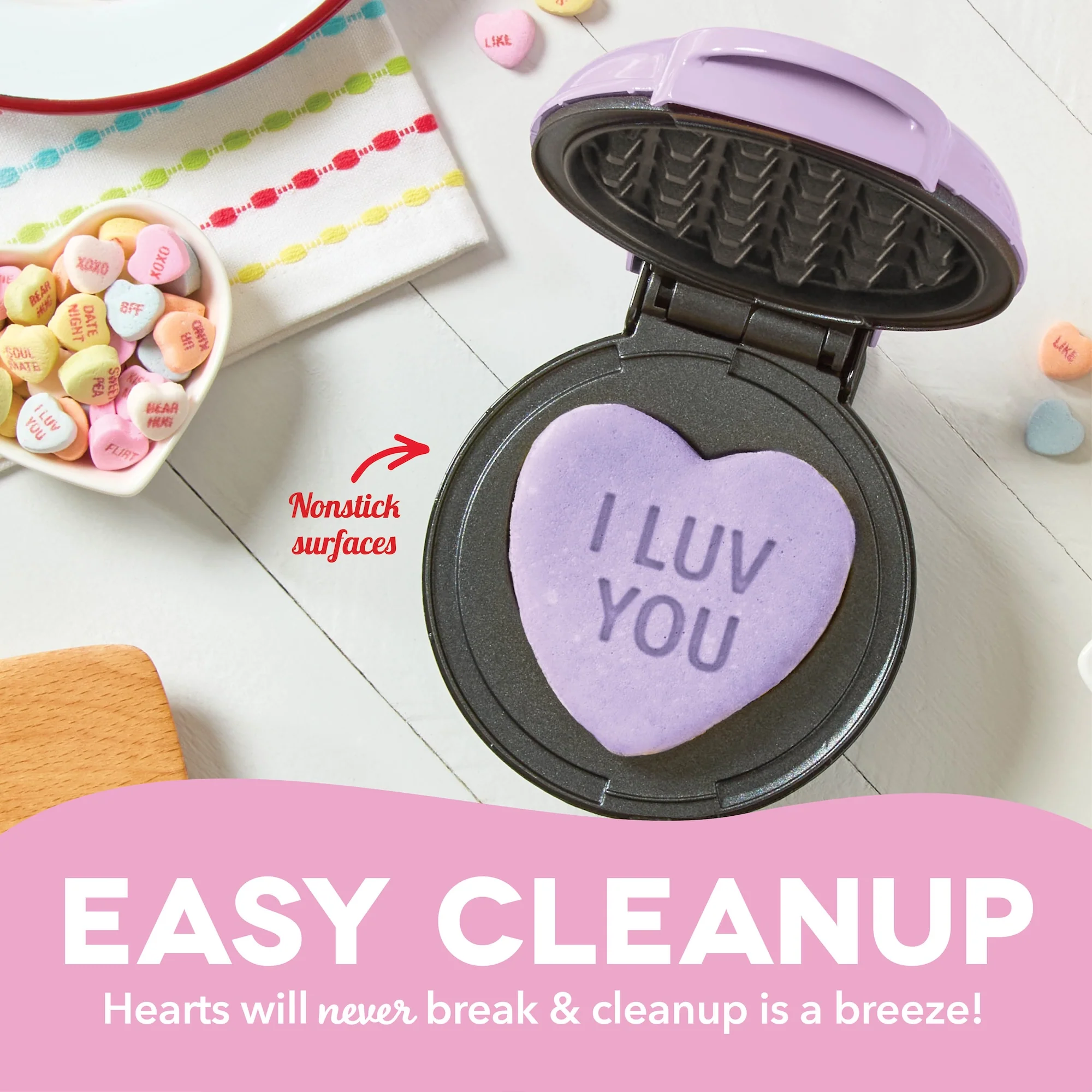 Dash x Sweethearts® Mini Waffle Maker - Image 27