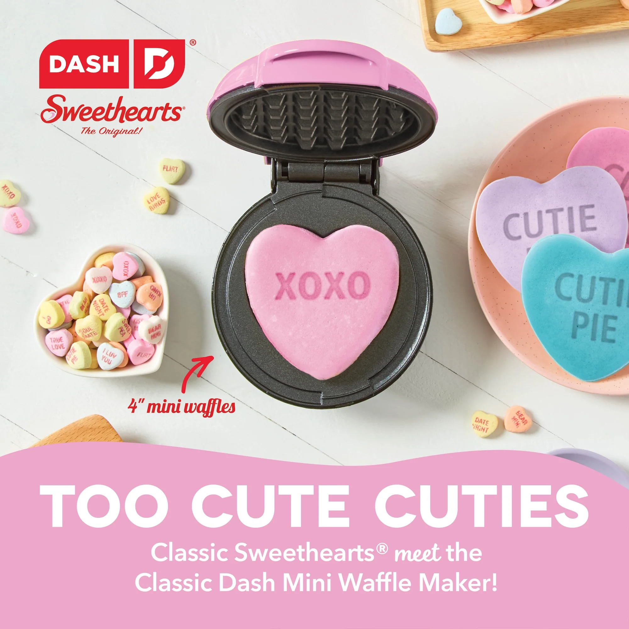 Dash x Sweethearts® Mini Waffle Maker - Image 9