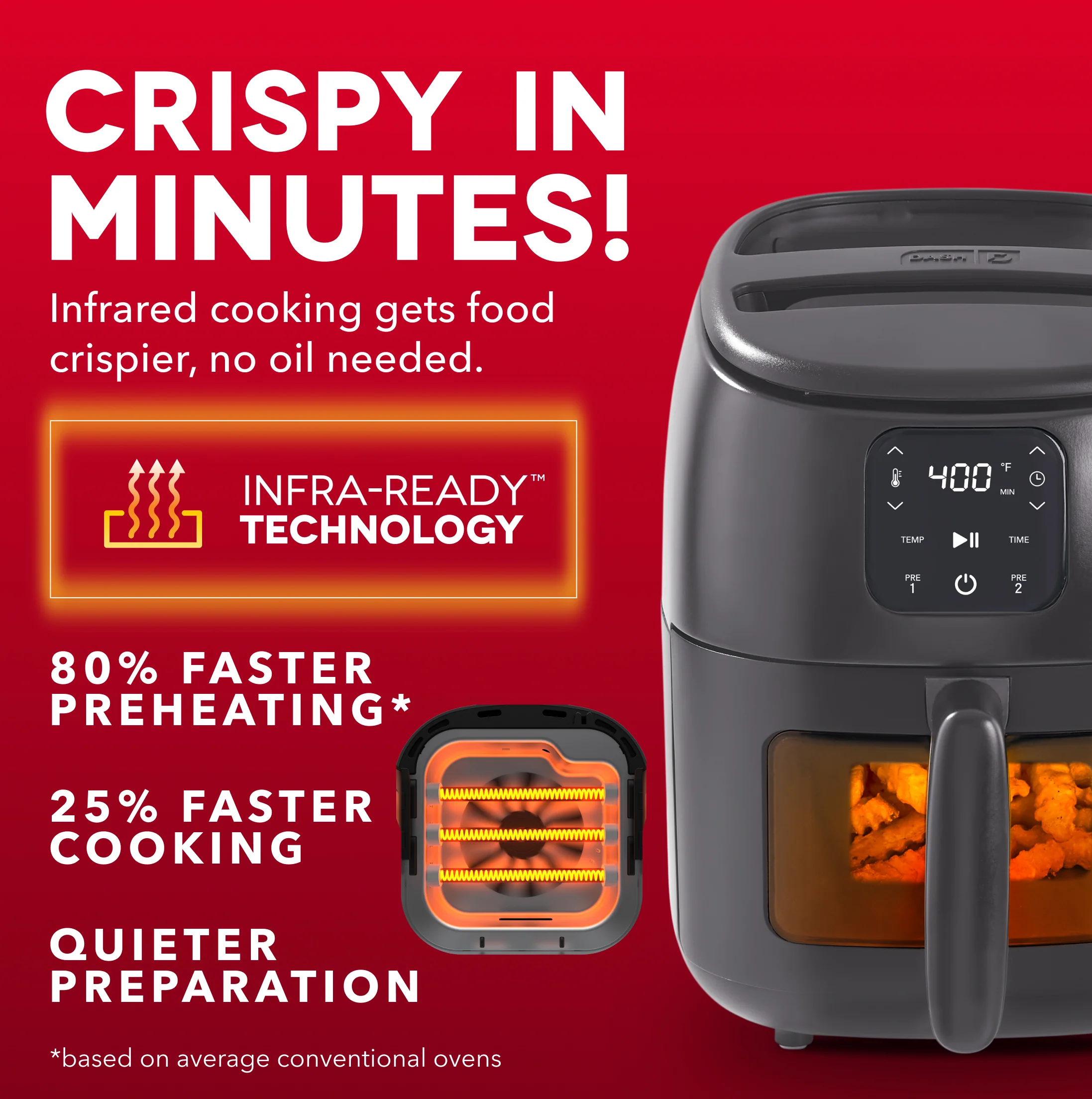 Tasti-Crisp™ Infrared Digital Air Fryer - Image 2
