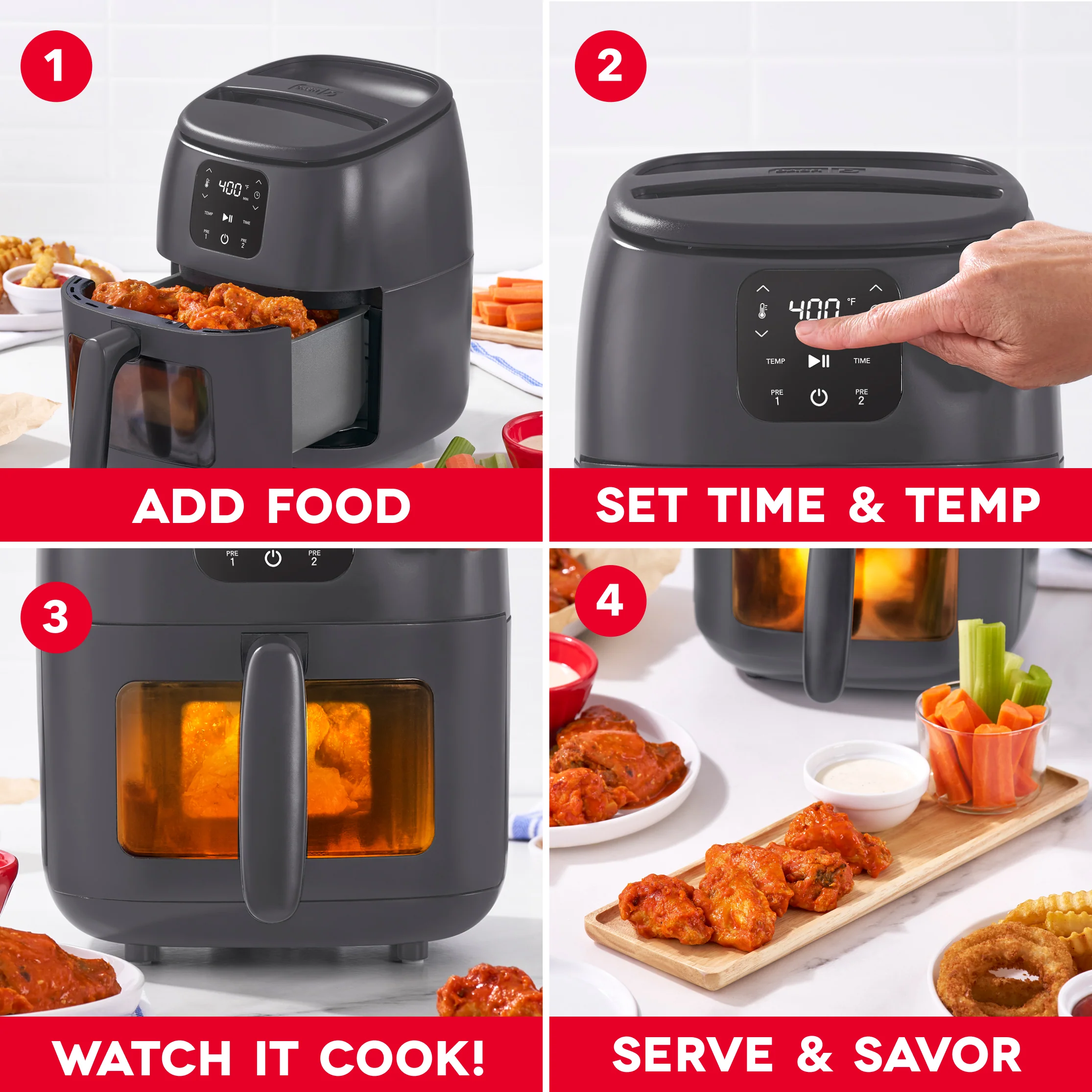 Tasti-Crisp™ Infrared Digital Air Fryer - Image 6