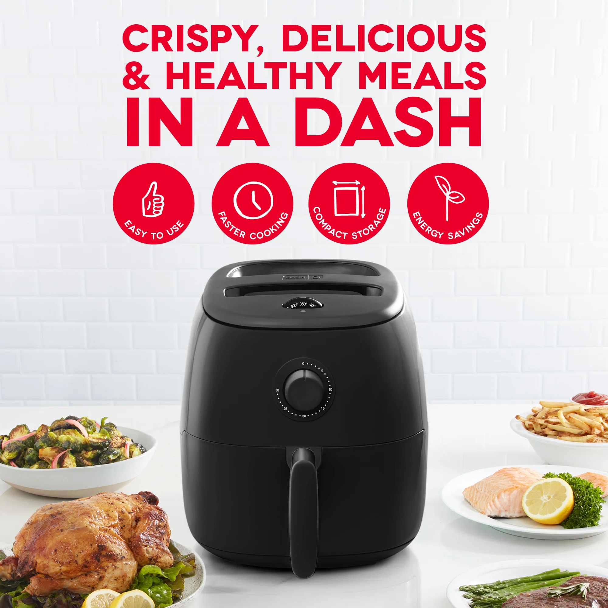 Tasti-Crisp™ Family Size Air Fryer 6 Qt. - Image 12