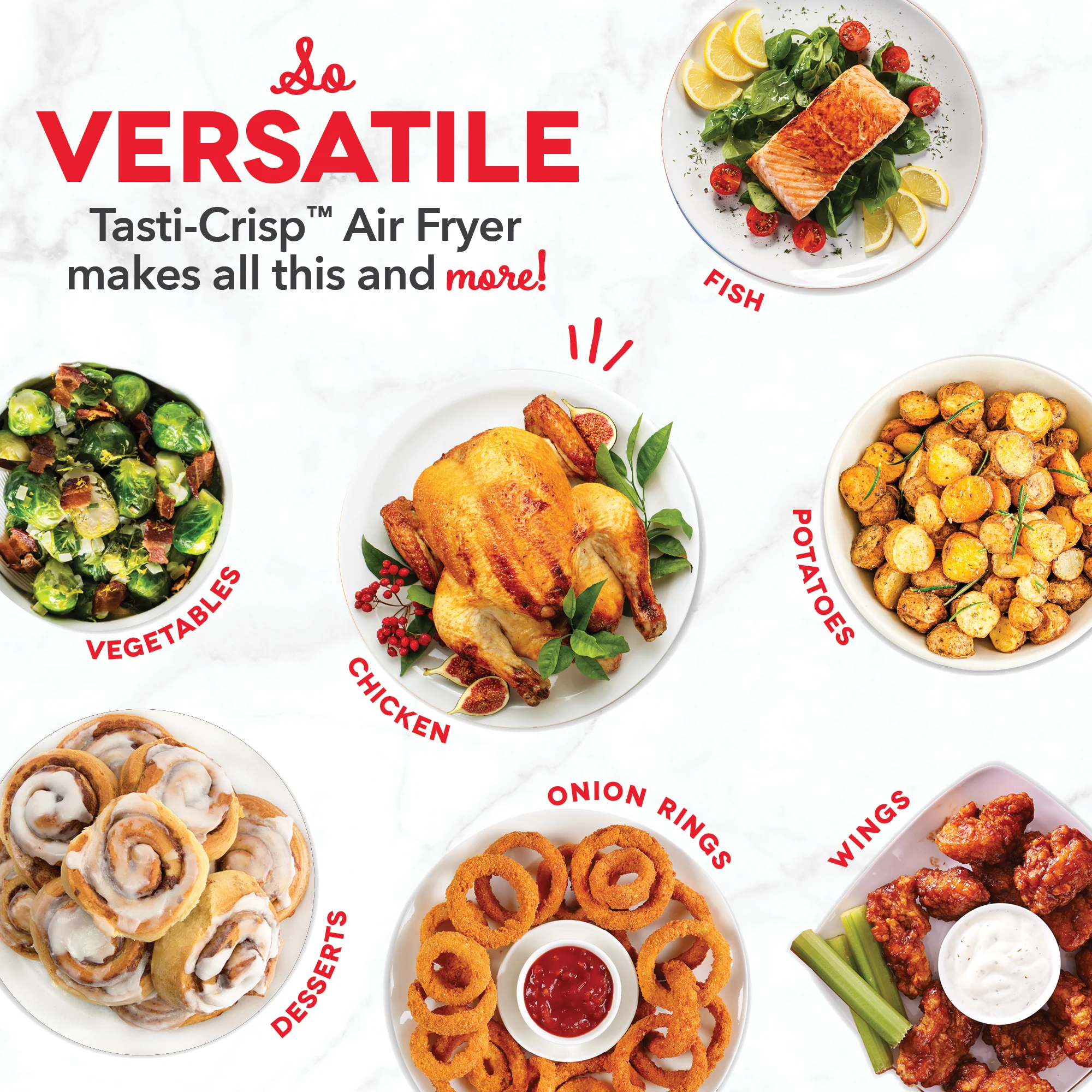 Tasti-Crisp™ Family Size Air Fryer 6 Qt. - Image 9