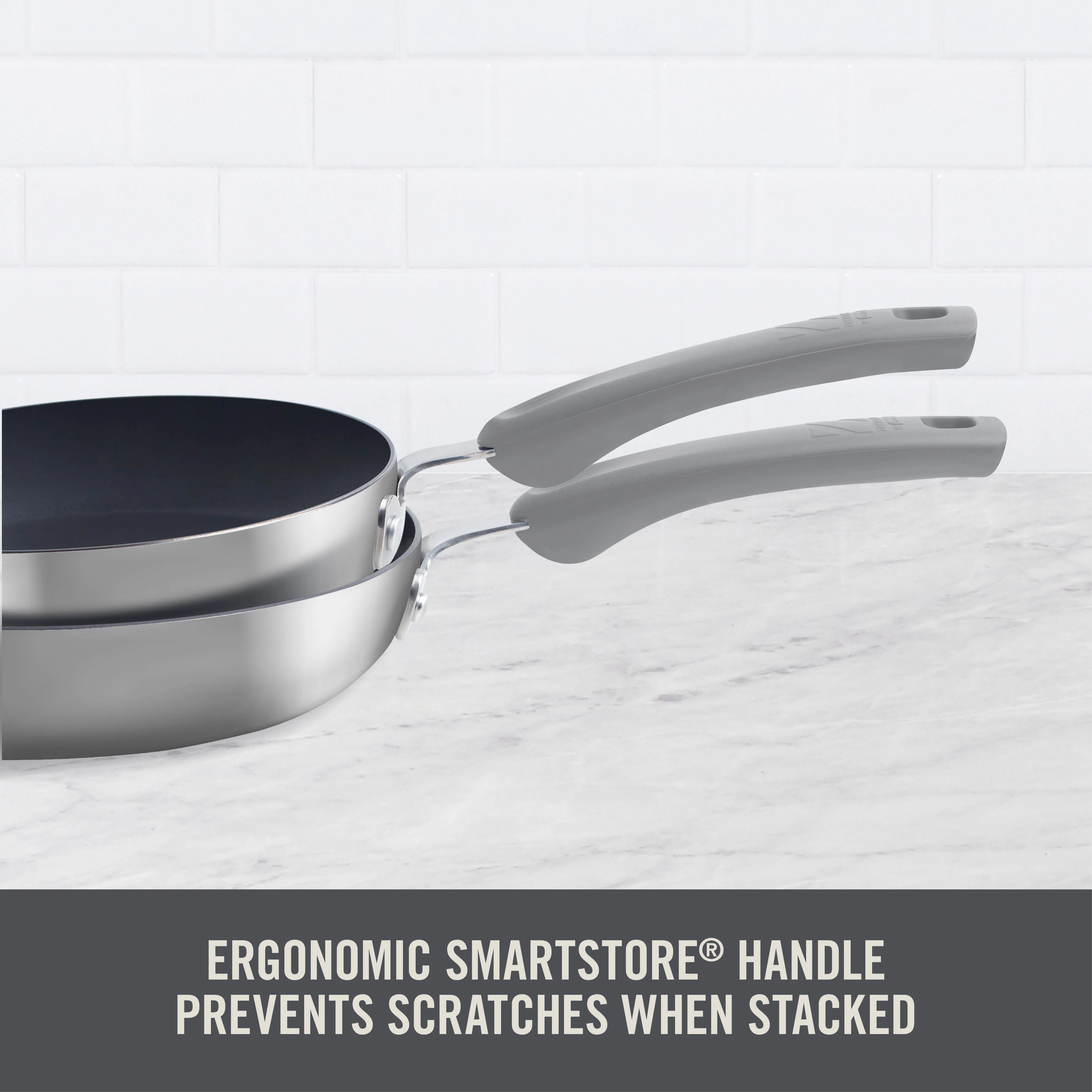 TruPro Stainless Steel Fry Pan Set - 8" 10" - Image 21
