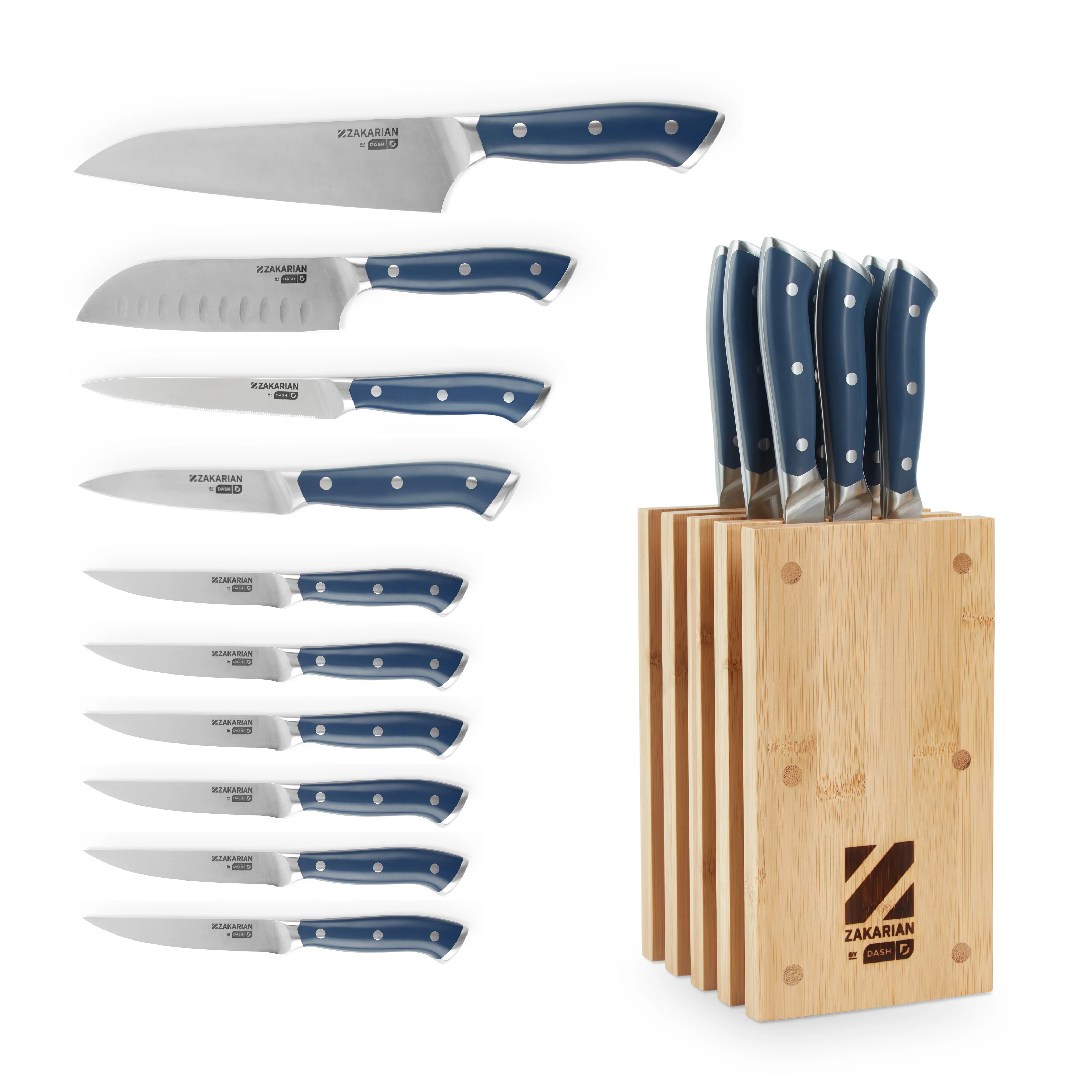 Zakarian by Dash 11 pc. Knife Block Set - Image 7