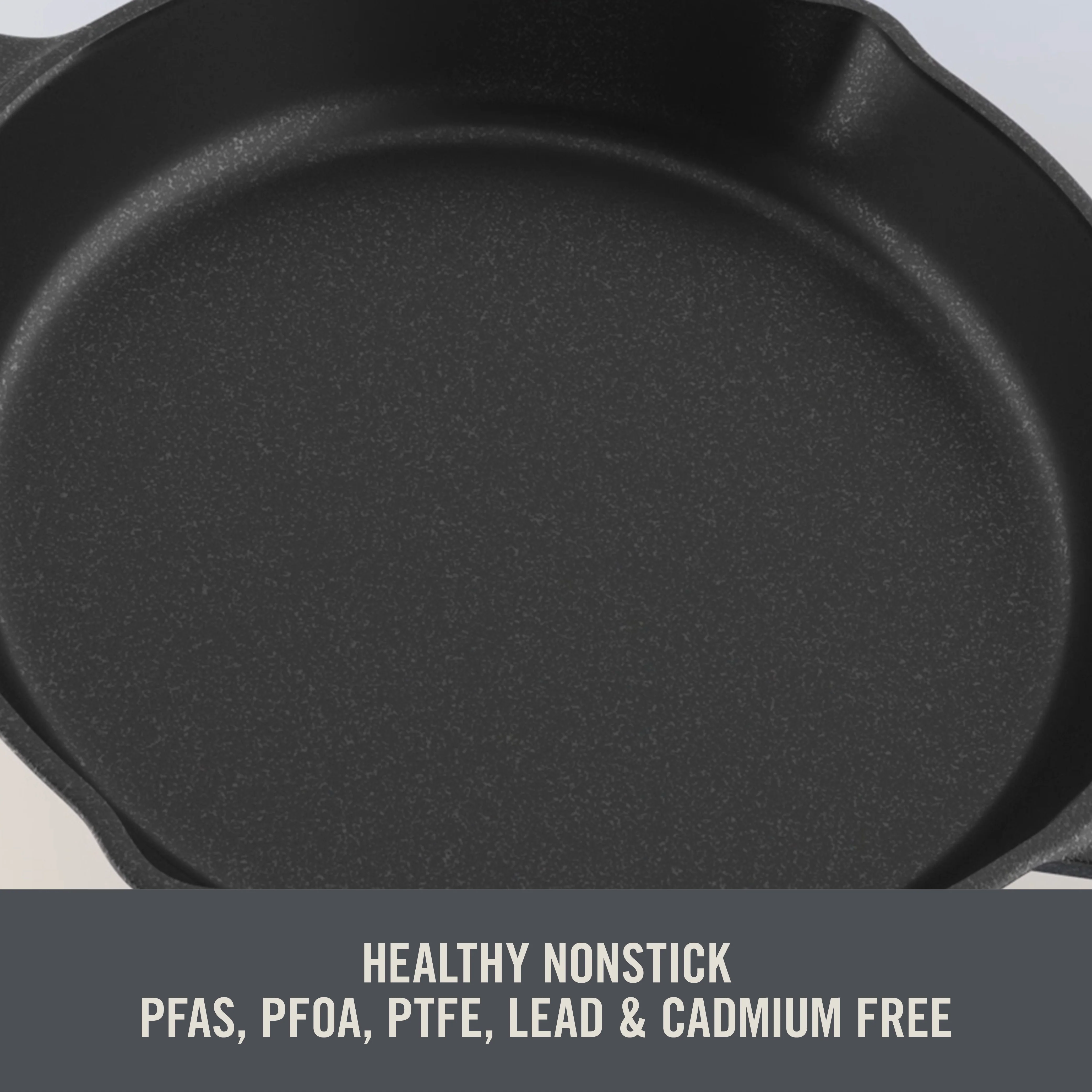 14" Nonstick Cast Iron Wok - Image 4
