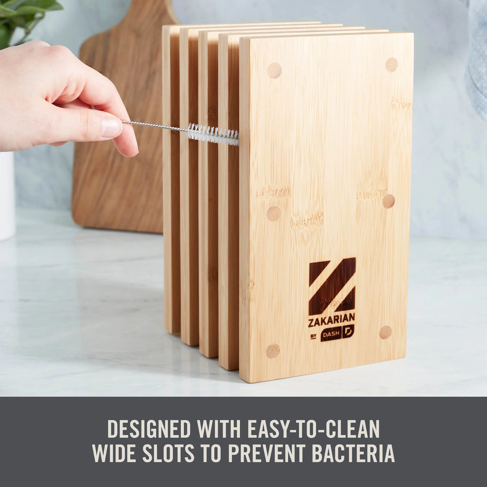 Zakarian by Dash Magnetic Knife Block - Image 3